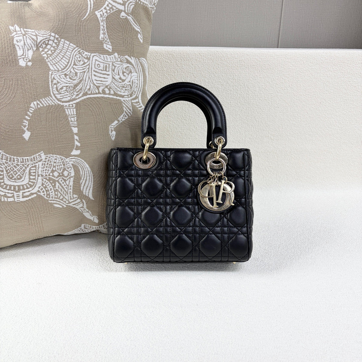 Dior - Lady Dior - Leather - Black - (Other)