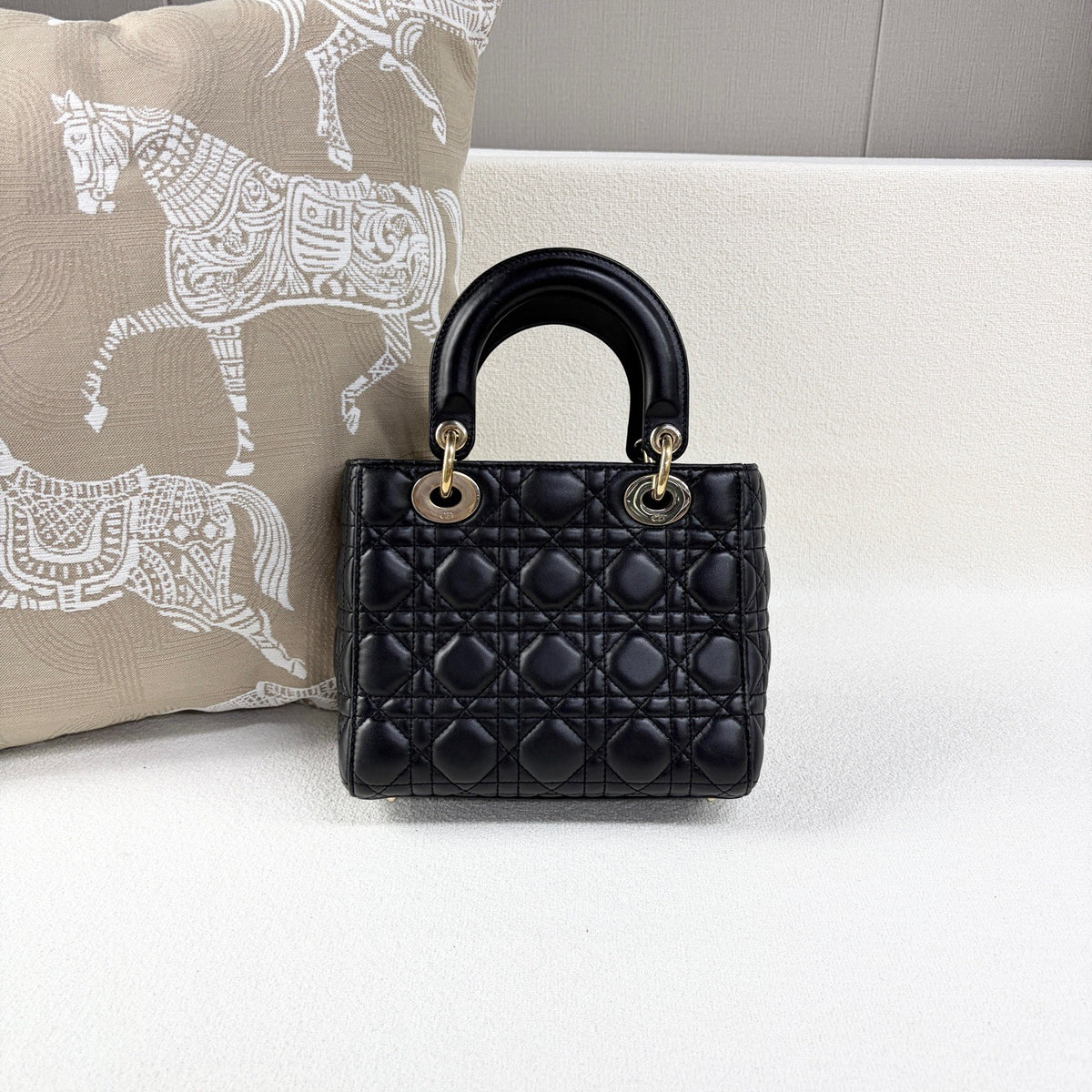 Dior - Lady Dior - Leather - Black - (Other)