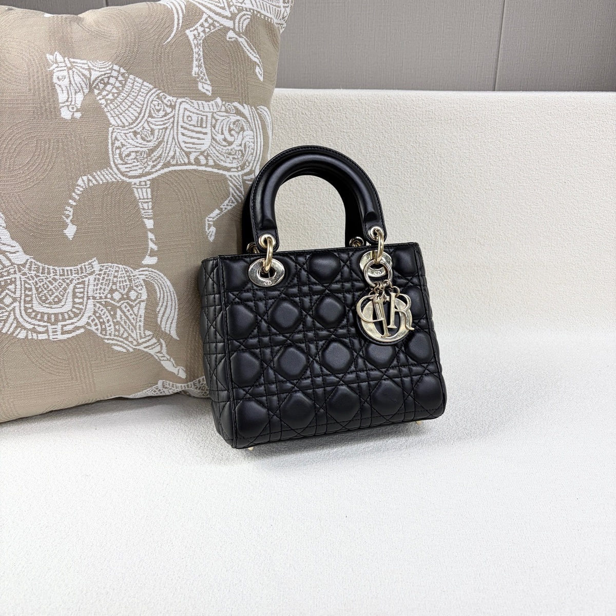 Dior - Lady Dior - Leather - Black - (Other)