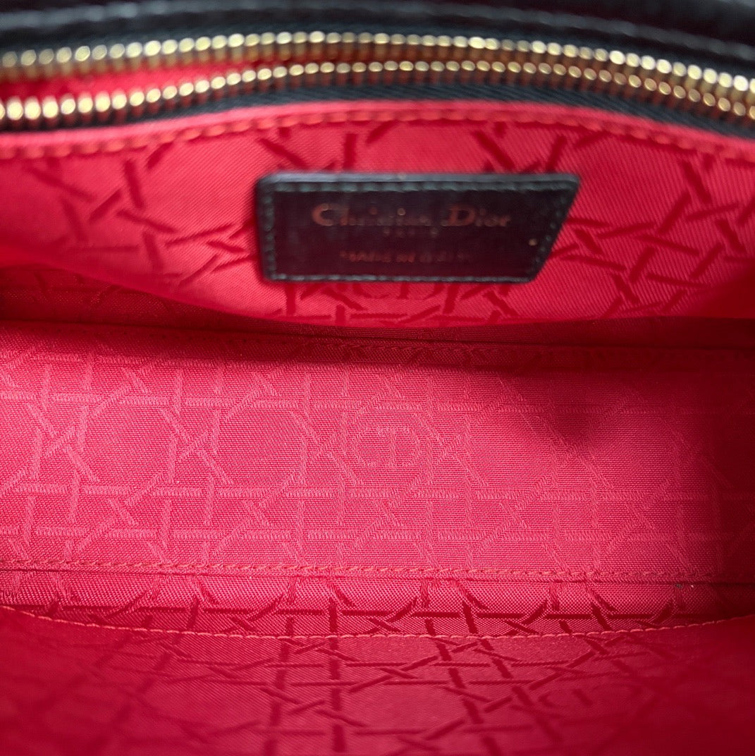 Dior - Lady Dior - Leather - Black - (Other)