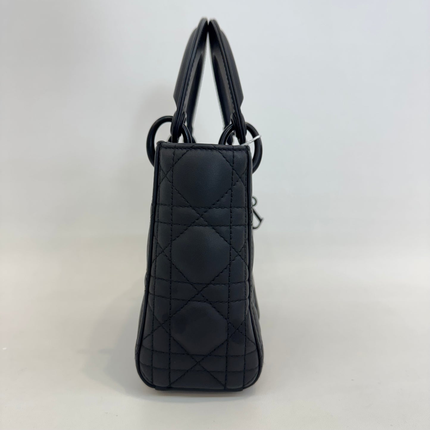 Dior - Lady Dior - Leather - Black - (small)