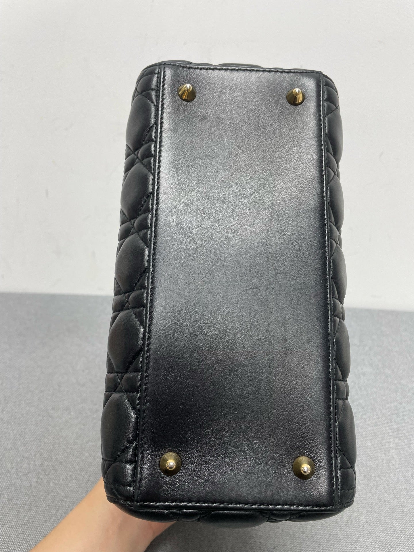 Dior - Lady Dior - Leather - Black - (Small)