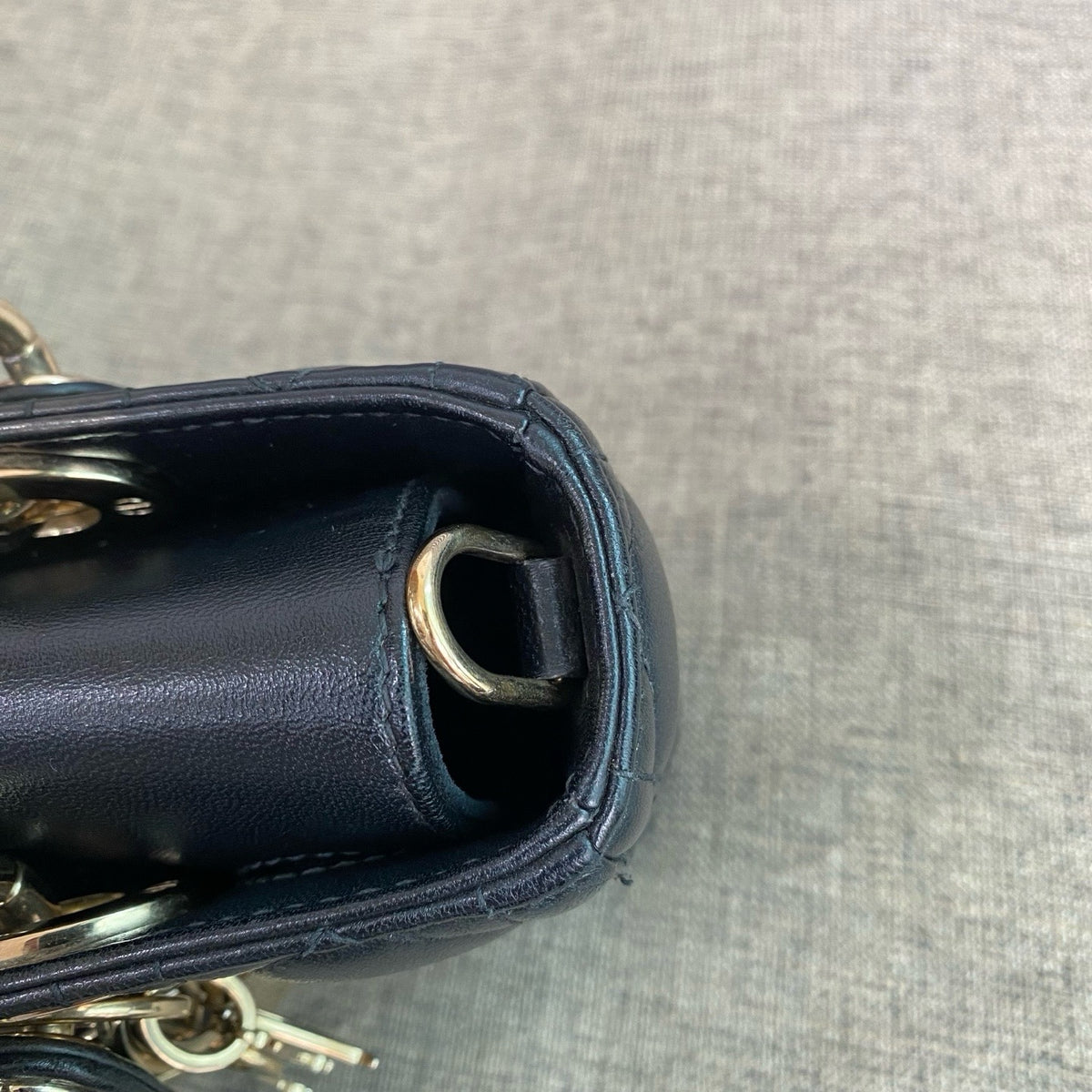 Dior - Lady Dior - Leather - Black - (Small)