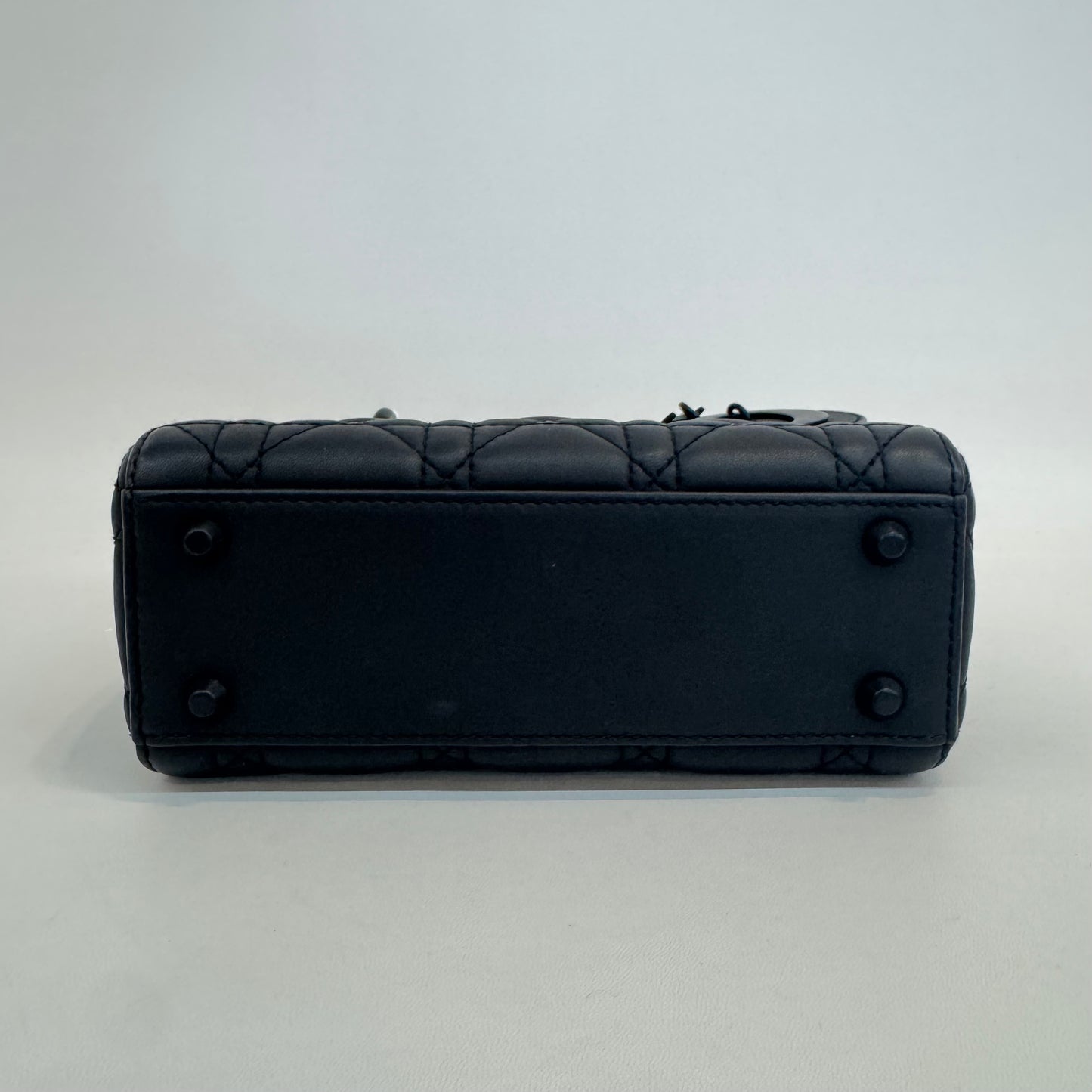 Dior - Lady Dior - Leather - Black - (small)