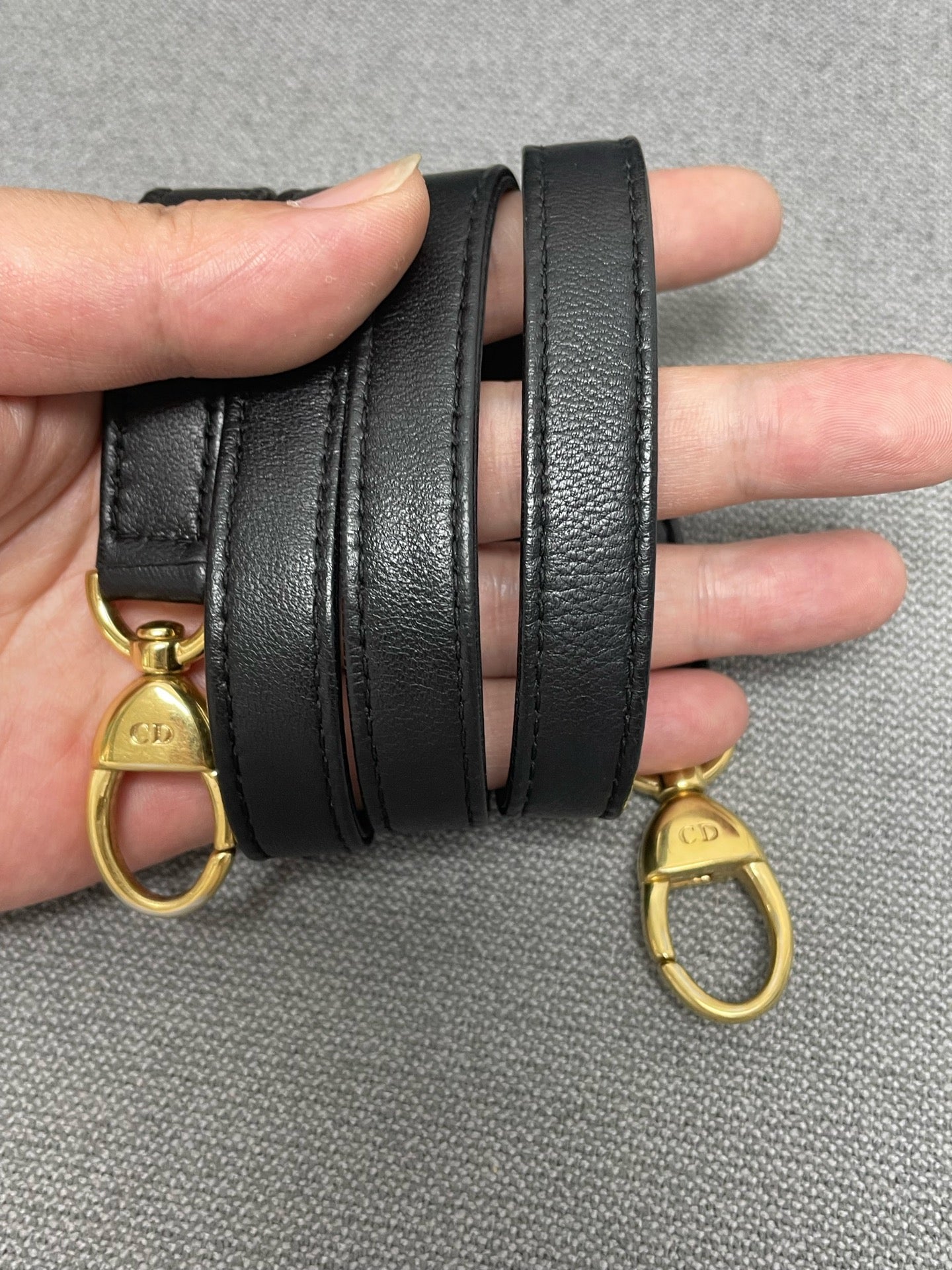 Dior - Lady Dior - Leather - Black - (Small)