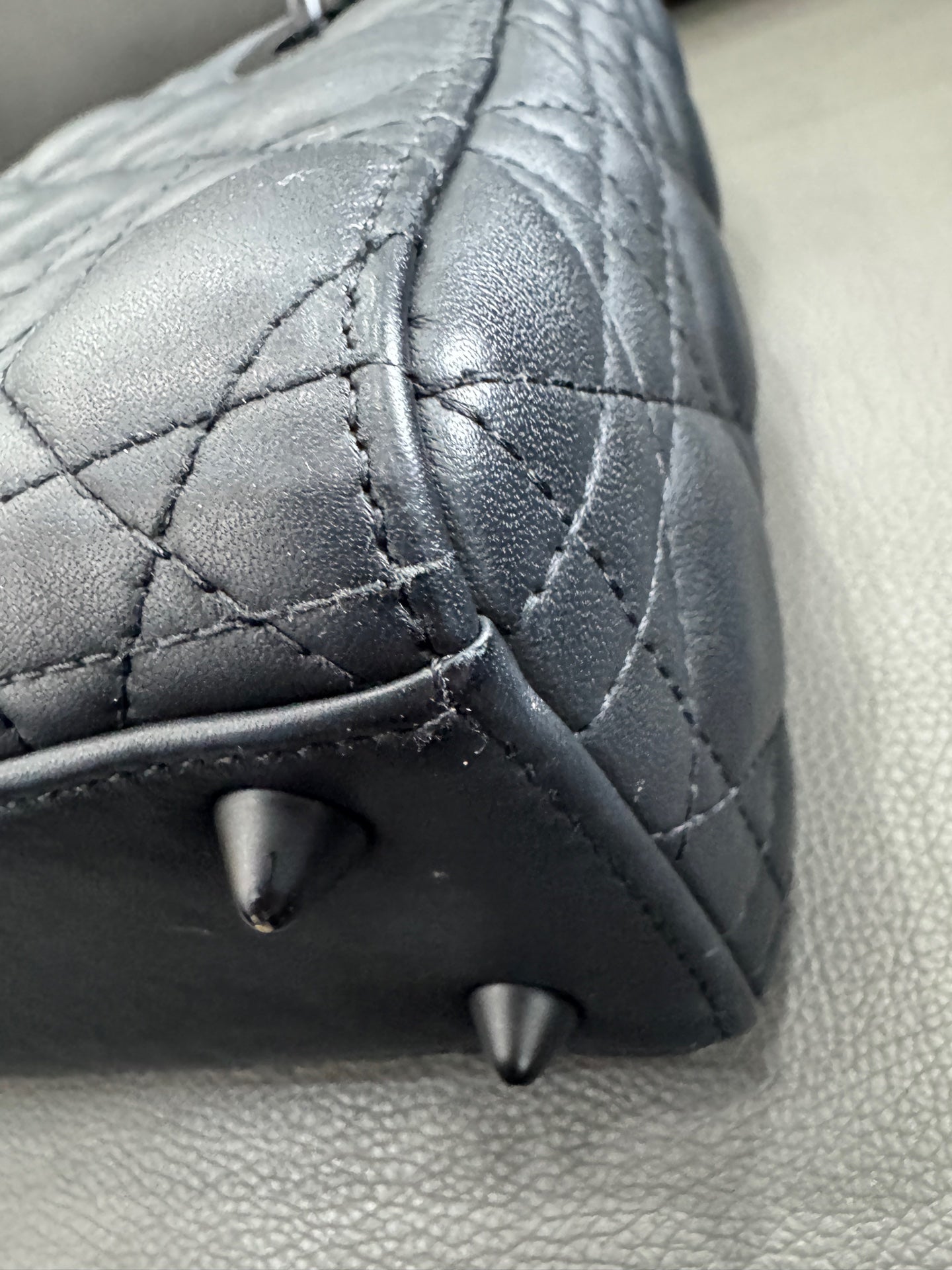 Dior - Lady Dior - Leather - Black - (small)