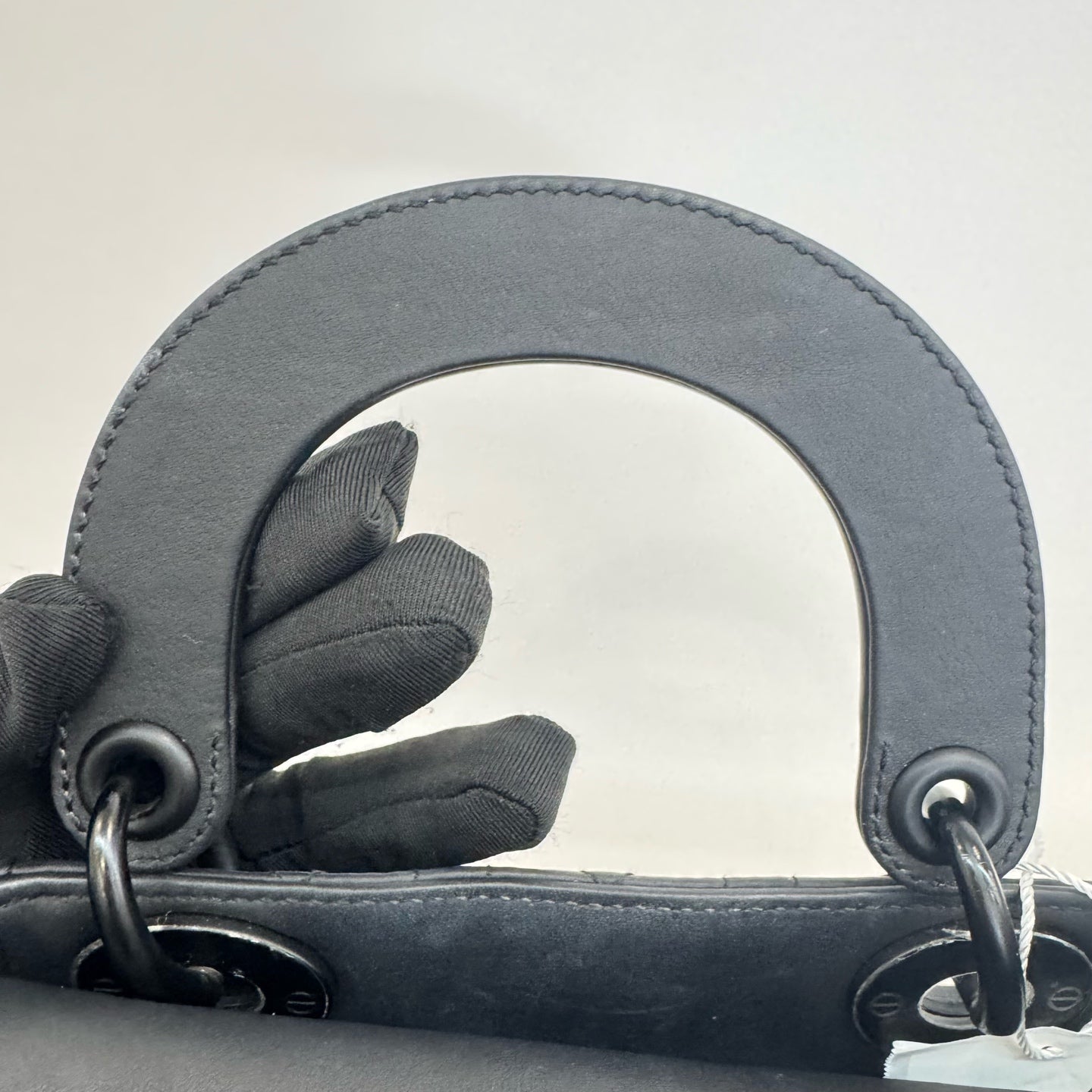 Dior - Lady Dior - Leather - Black - (small)