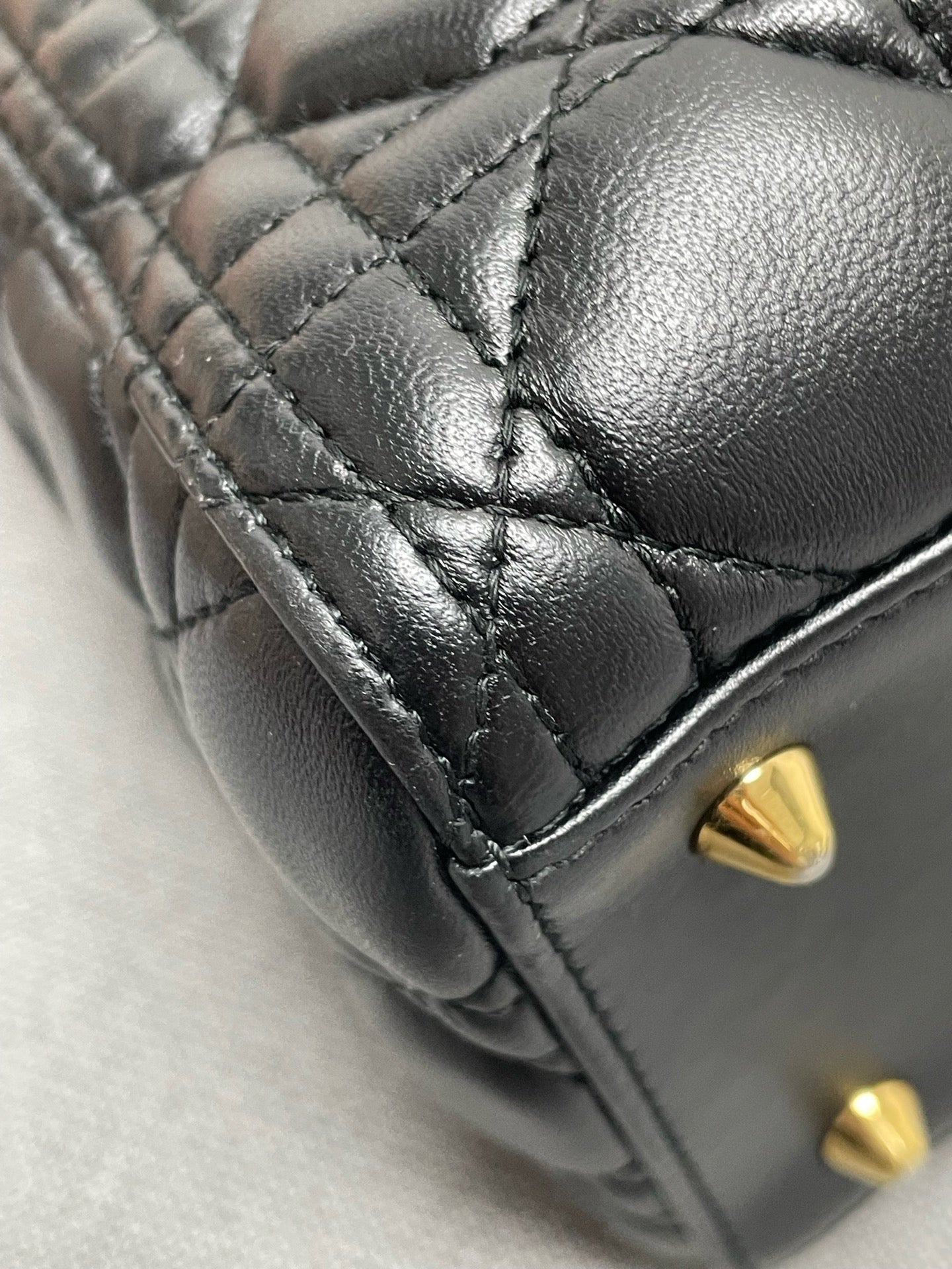Dior - Lady Dior - Leather - Black - (Small)