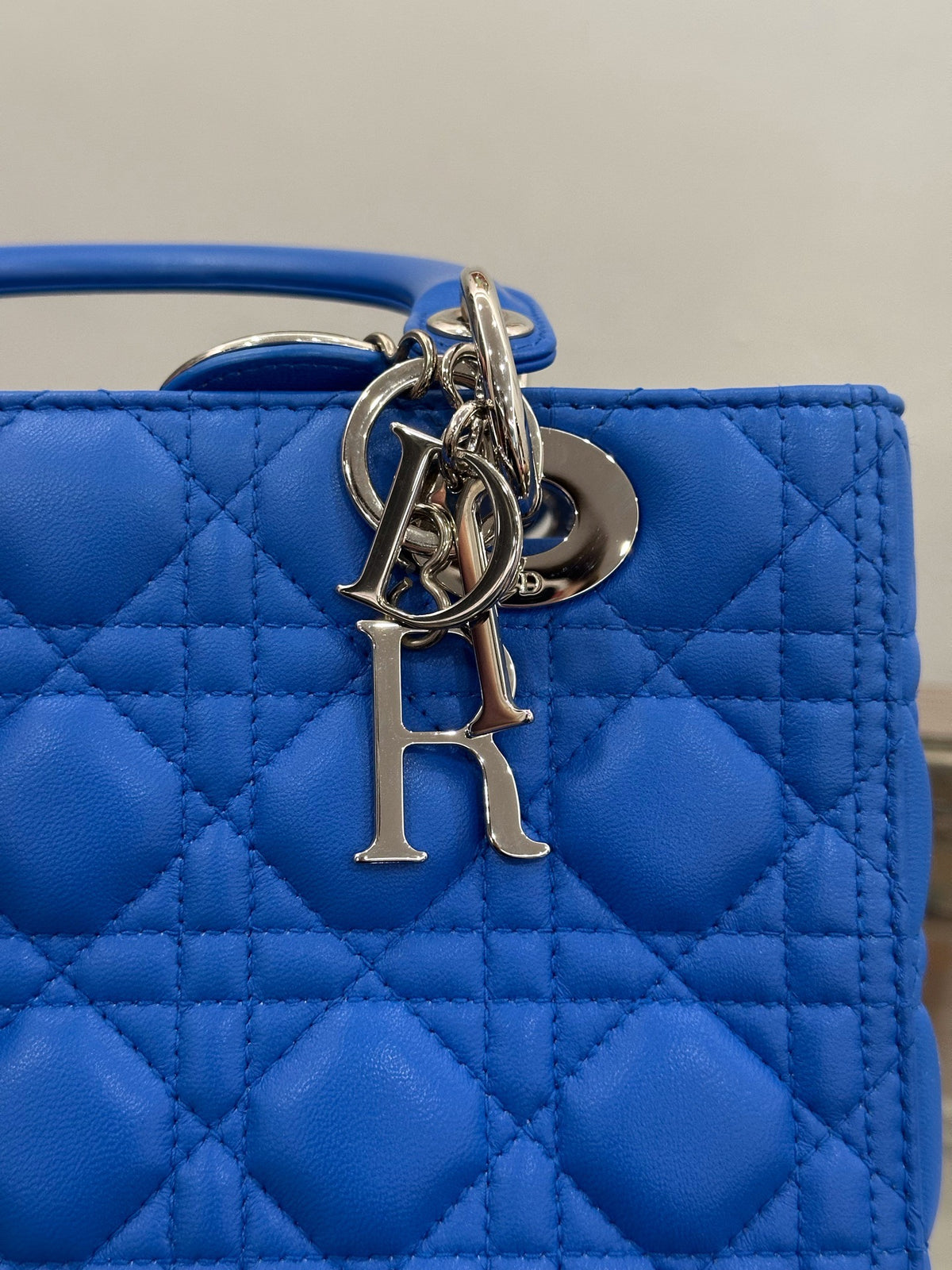 Dior - Lady Dior - Leather - Blue