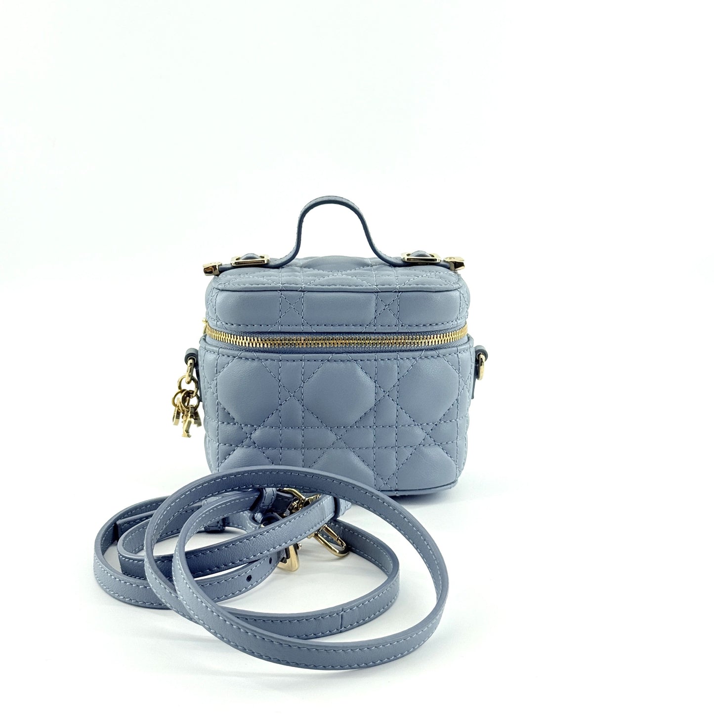 Dior - Lady Dior - Leather - Blue - (mini)