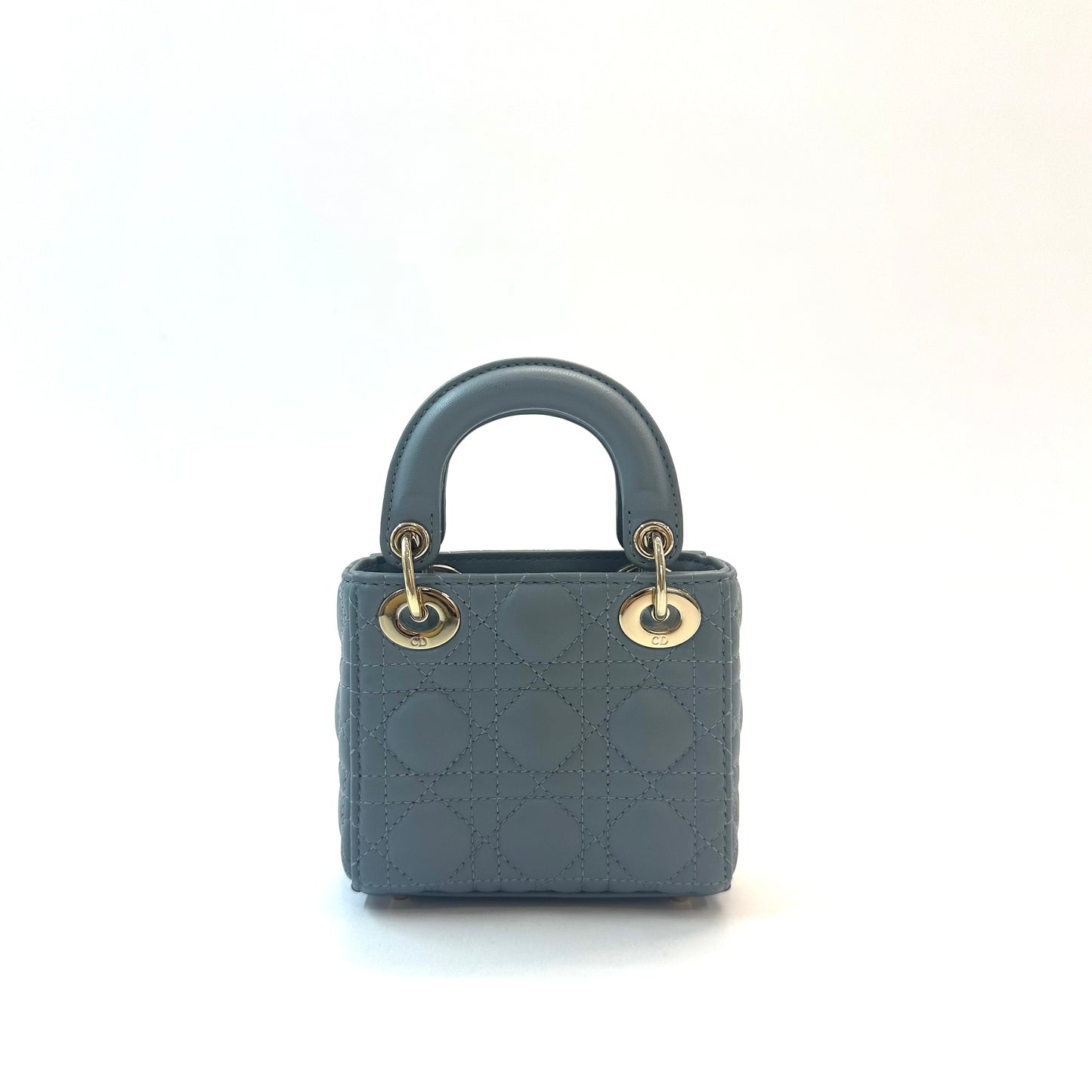 Dior - Lady Dior - Leather - Blue - (mini)