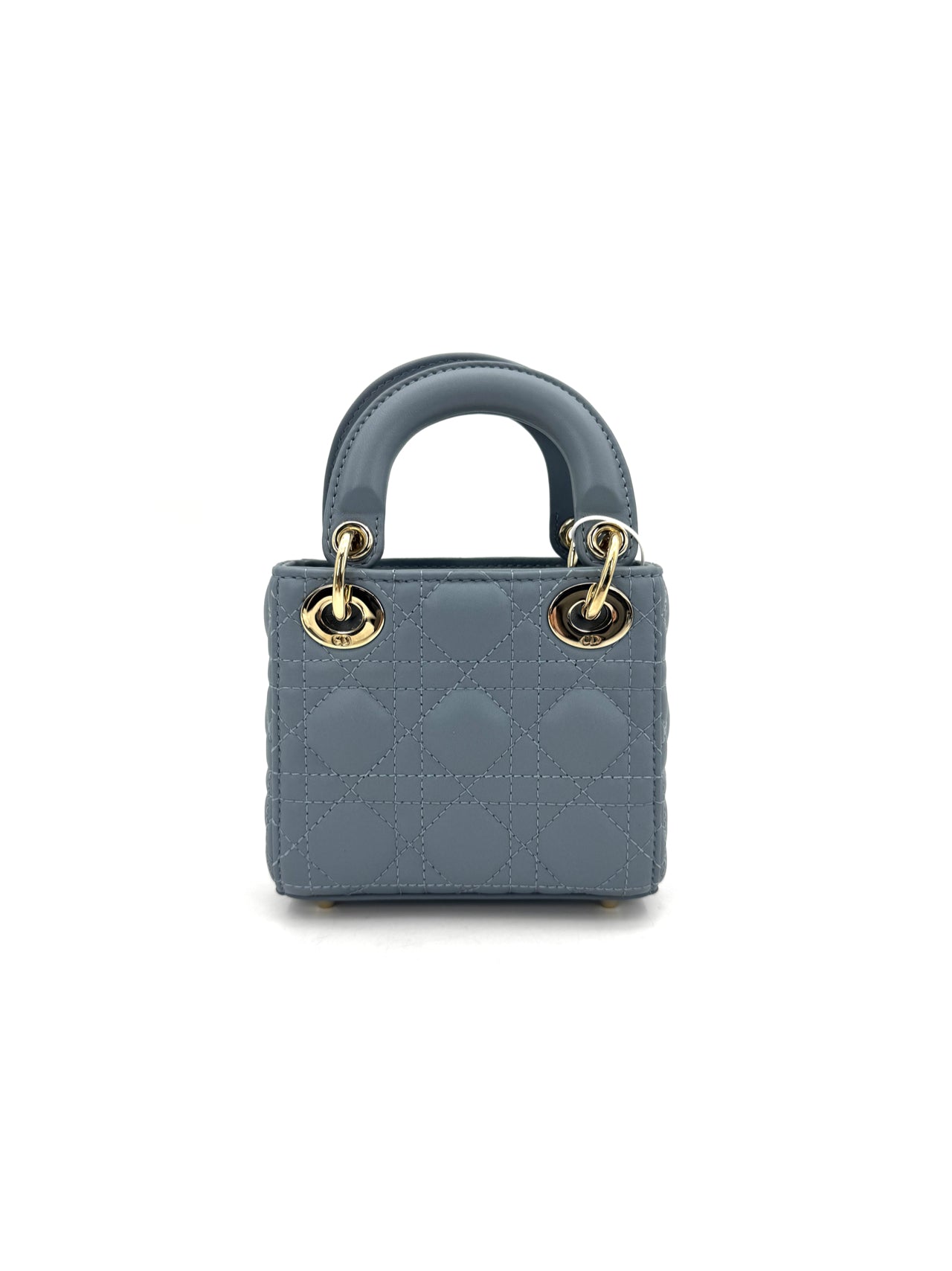 Dior - Lady Dior - Leather - Blue - (mini)