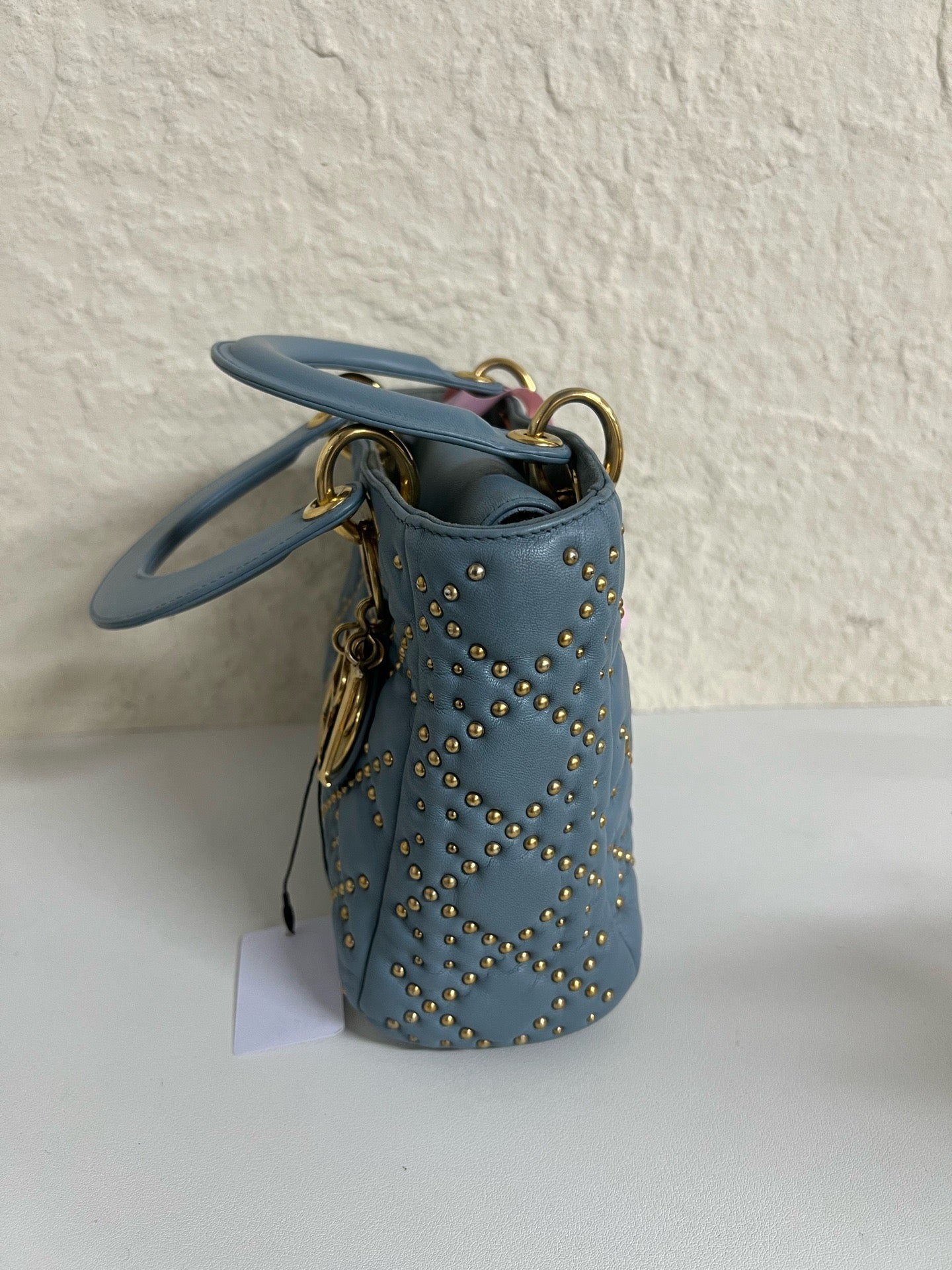 Dior - Lady Dior - Leather - Blue - (mini)