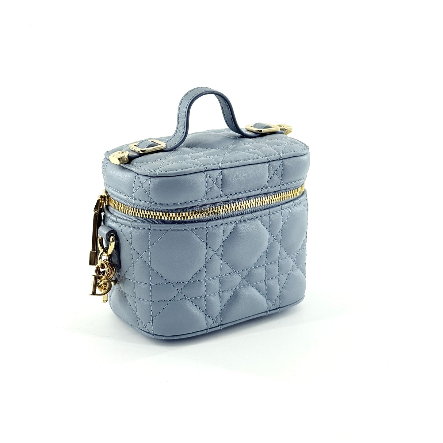 Dior - Lady Dior - Leather - Blue - (mini)