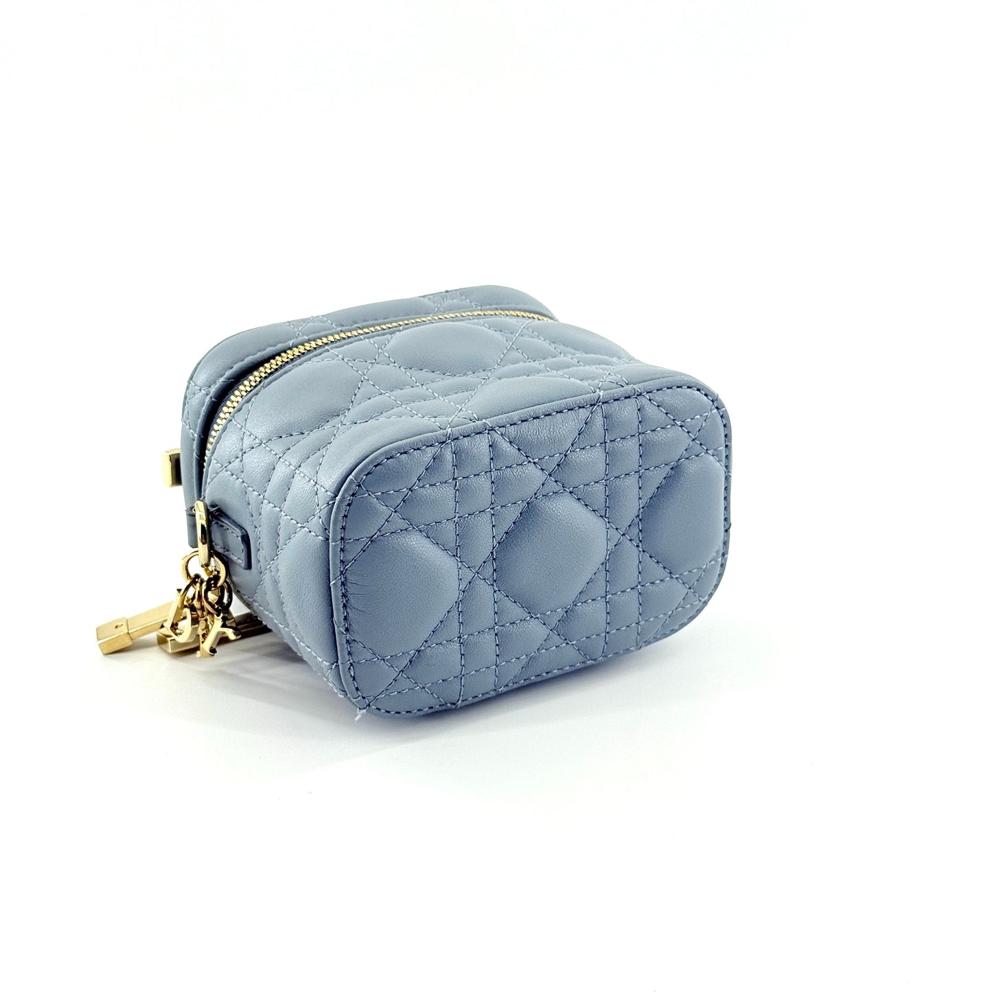Dior - Lady Dior - Leather - Blue - (mini)