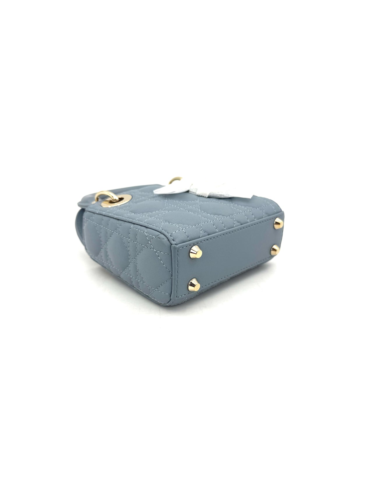 Dior - Lady Dior - Leather - Blue - (mini)