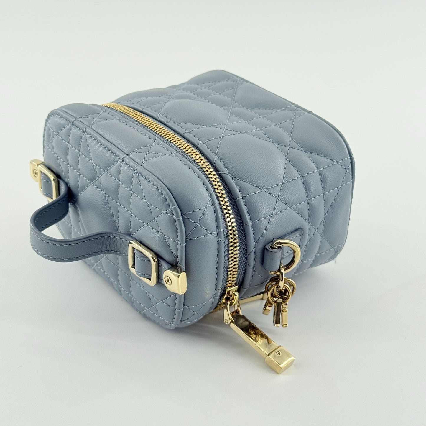 Dior - Lady Dior - Leather - Blue - (mini)