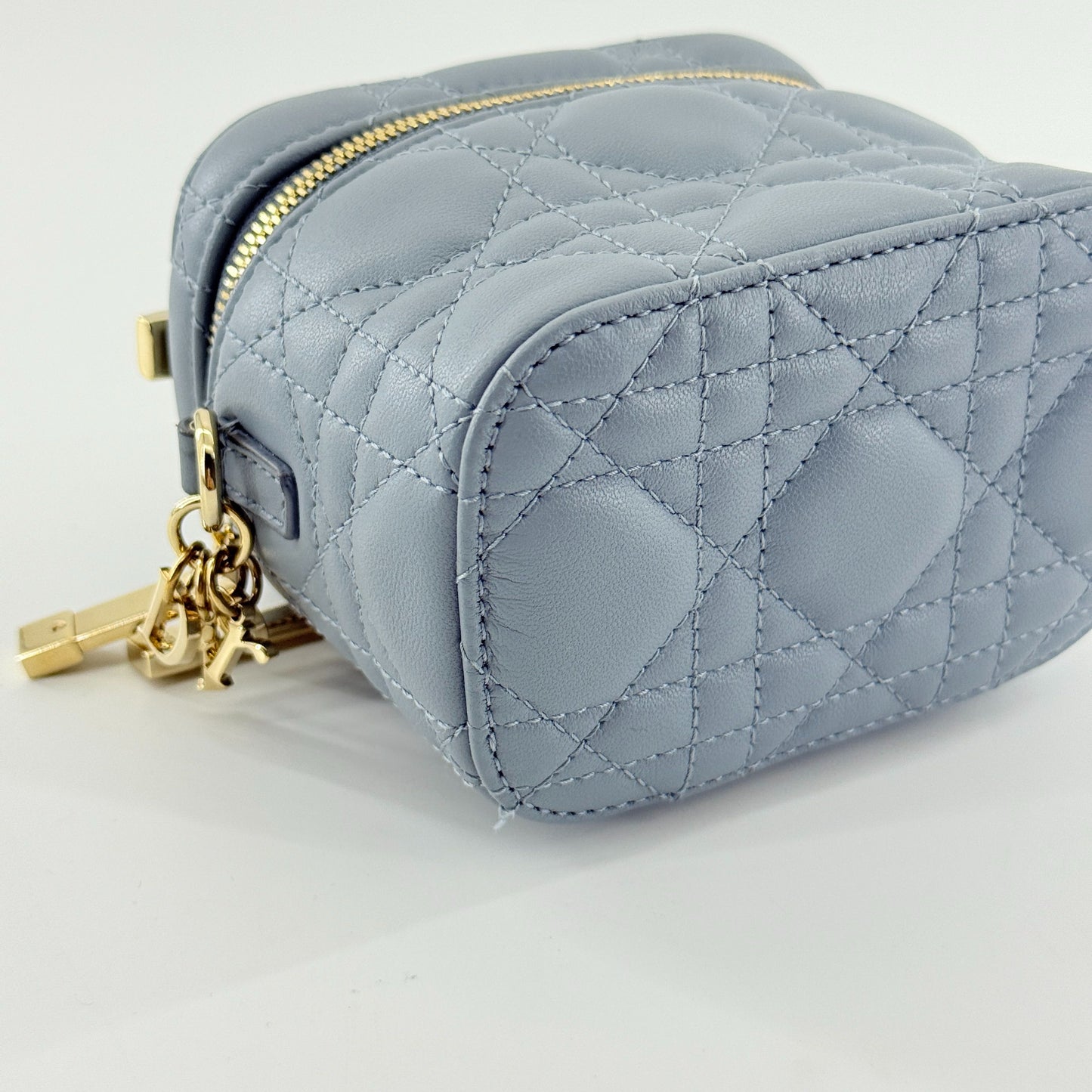 Dior - Lady Dior - Leather - Blue - (mini)