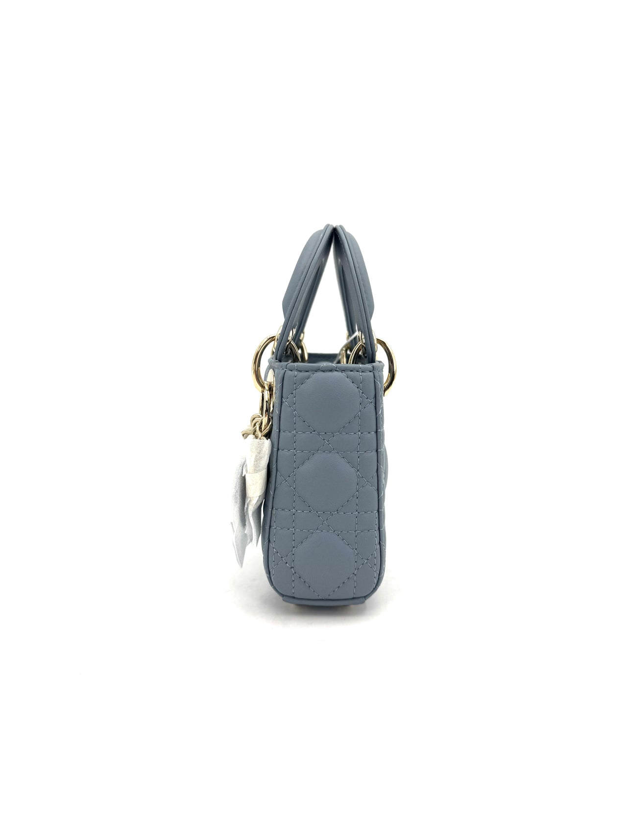 Dior - Lady Dior - Leather - Blue - (mini)