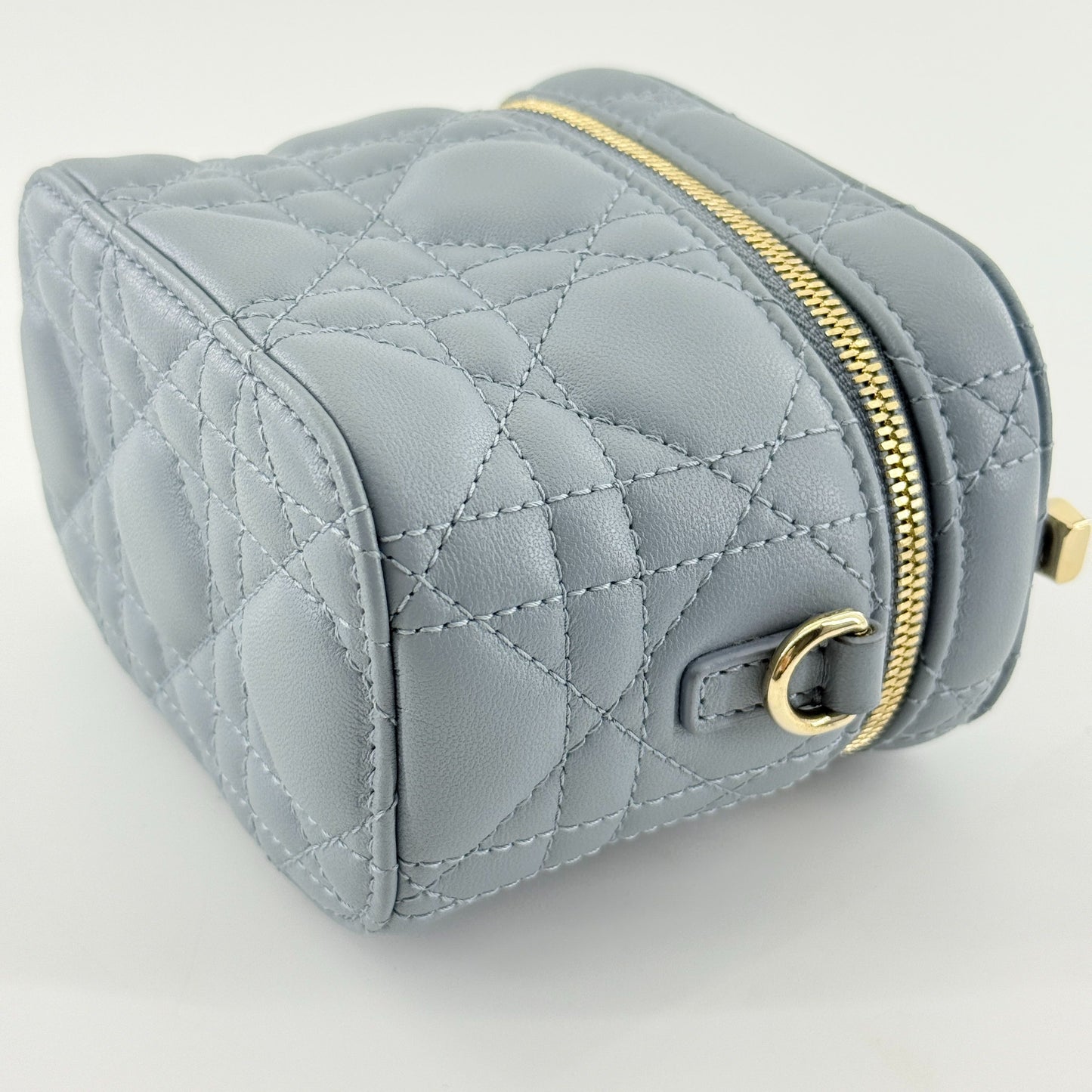 Dior - Lady Dior - Leather - Blue - (mini)