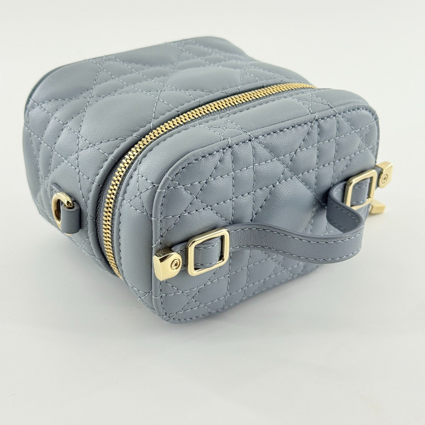 Dior - Lady Dior - Leather - Blue - (mini)
