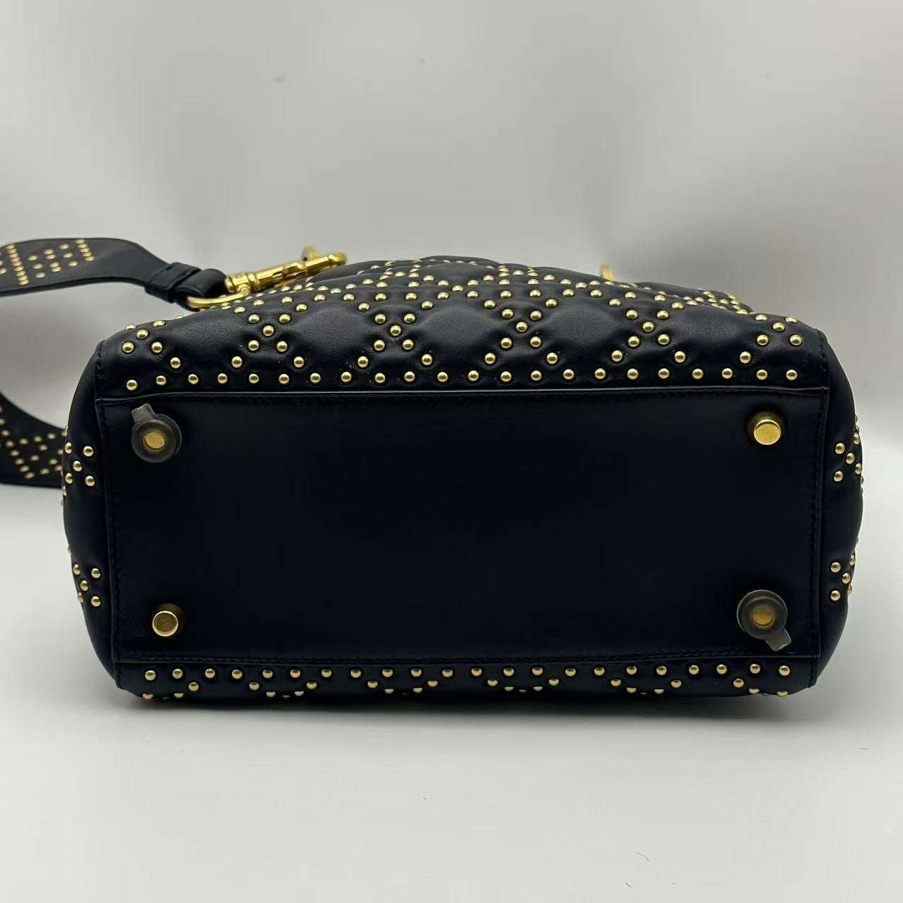 Dior - Lady Dior - Leather - Brown - (medium)