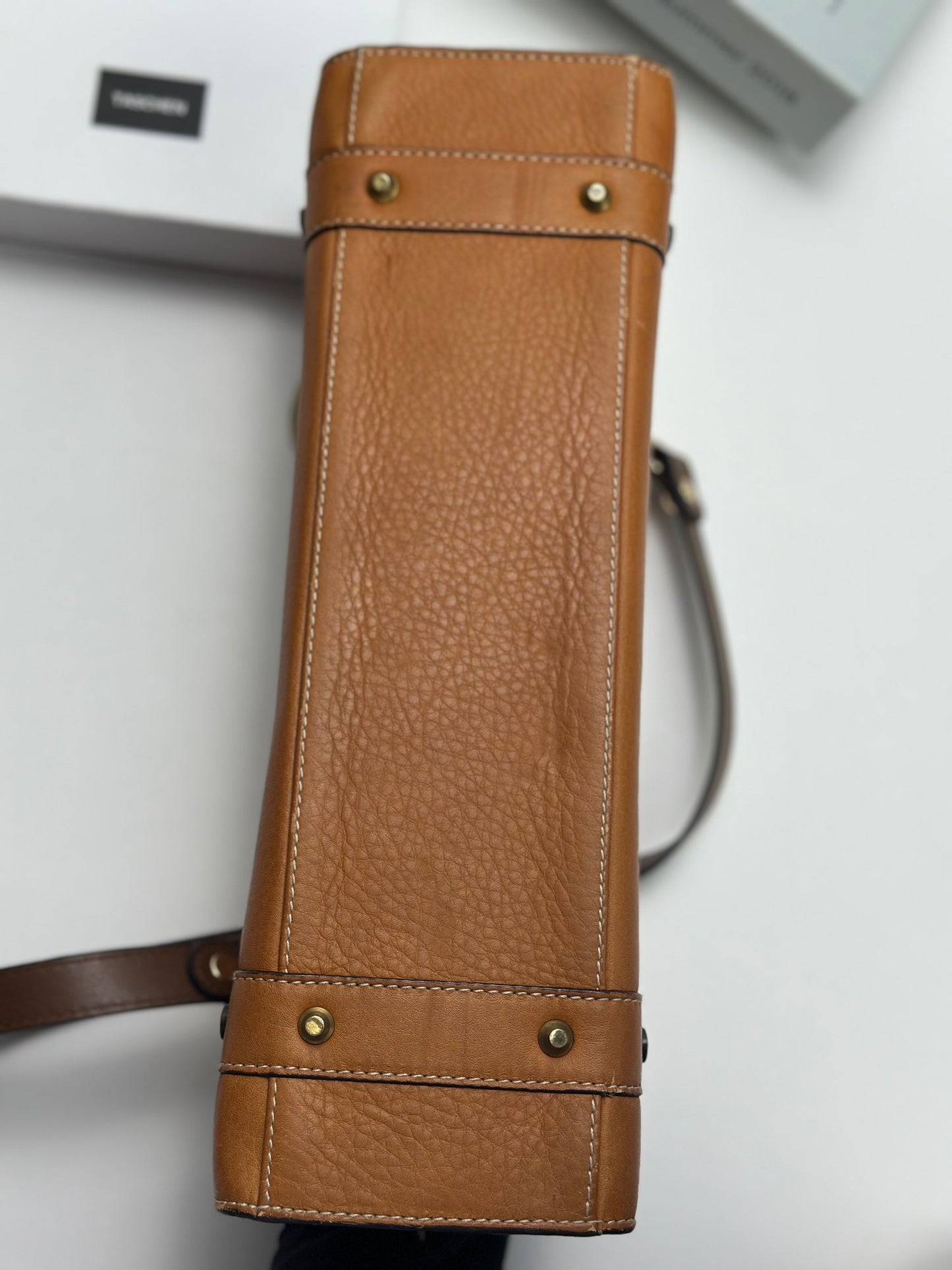 Dior - Lady Dior - Leather - Camel - (mini)