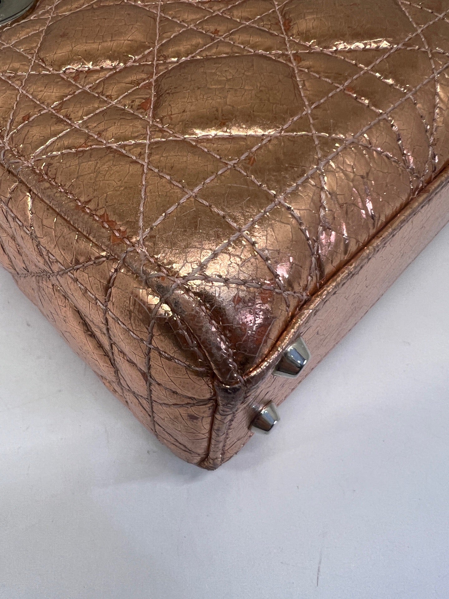 Dior - Lady Dior - Leather - Gold - (mini)