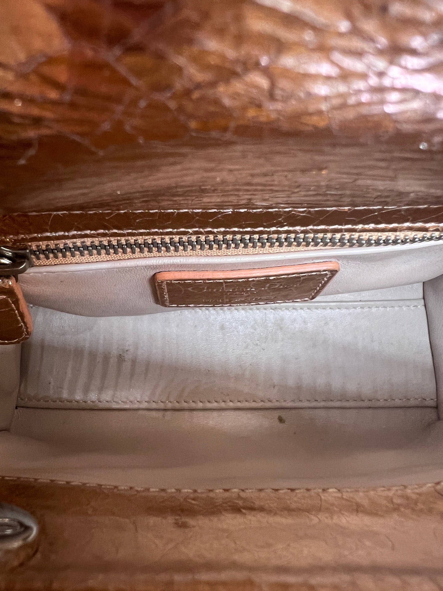 Dior - Lady Dior - Leather - Gold - (mini)