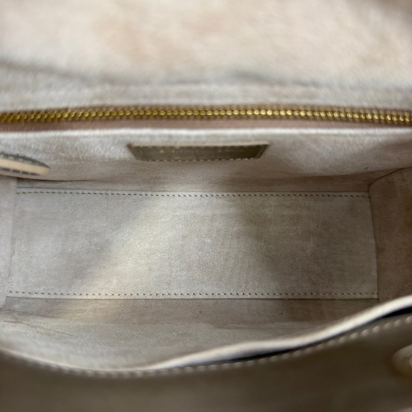 Dior - Lady Dior - Leather - Gold - (mini)