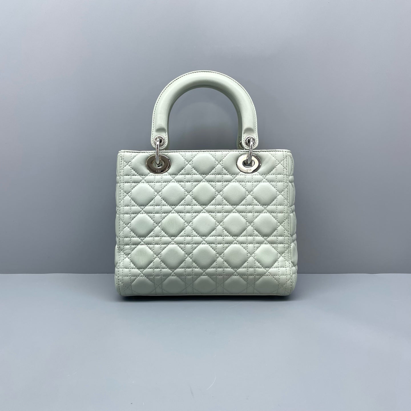Dior - Lady Dior - Leather - Green - (medium)