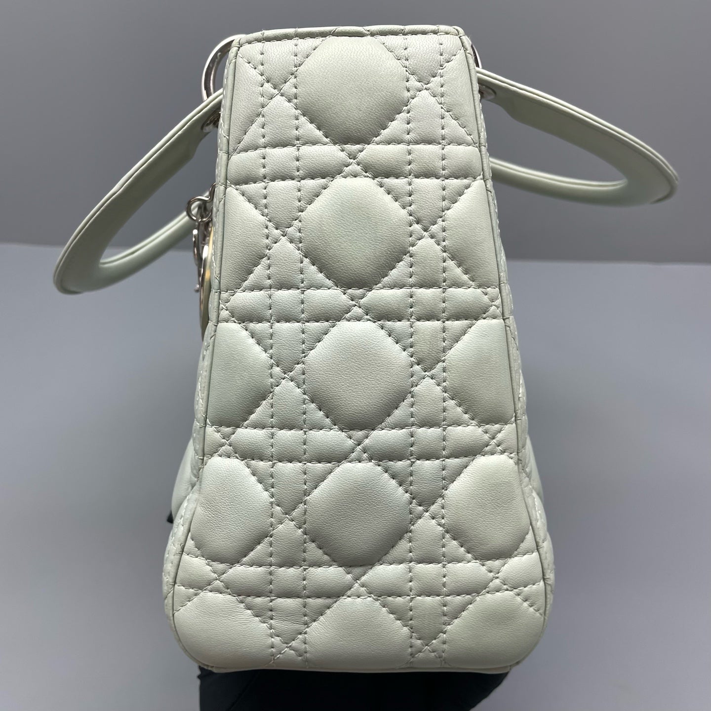 Dior - Lady Dior - Leather - Green - (medium)