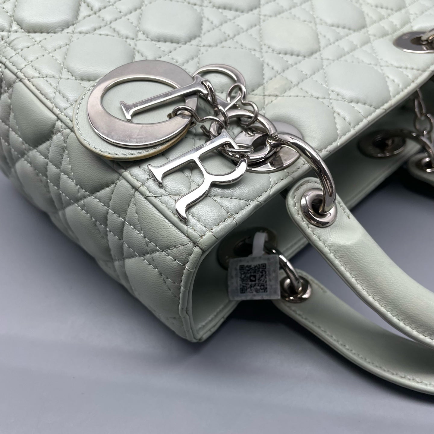 Dior - Lady Dior - Leather - Green - (medium)