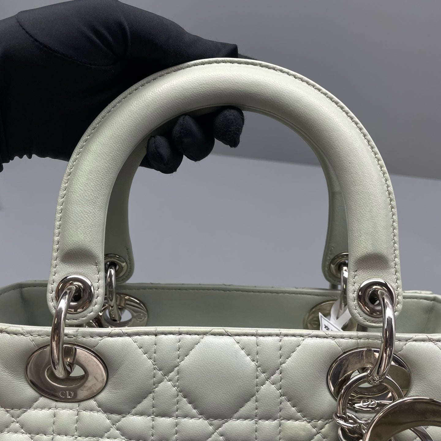 Dior - Lady Dior - Leather - Green - (medium)