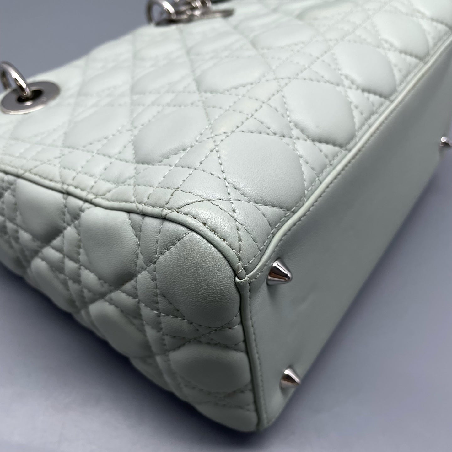 Dior - Lady Dior - Leather - Green - (medium)