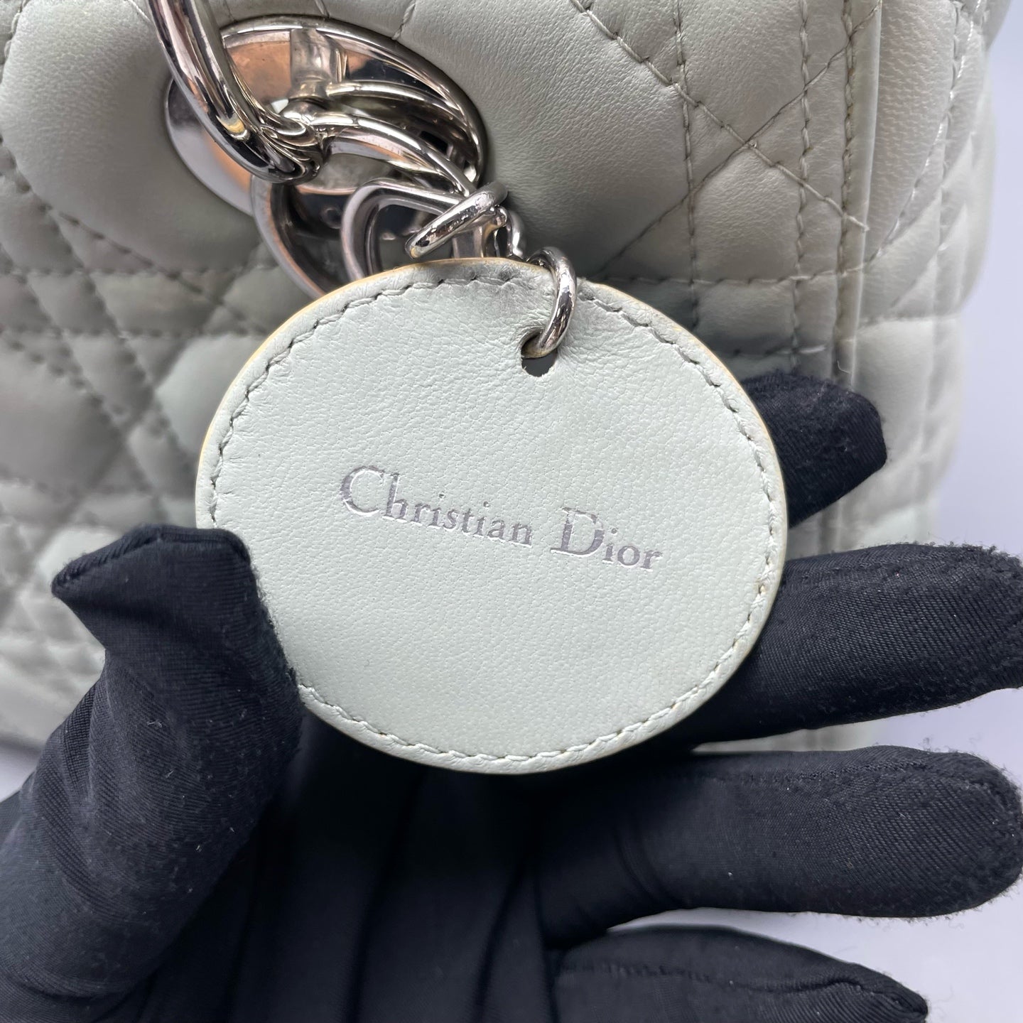 Dior - Lady Dior - Leather - Green - (medium)