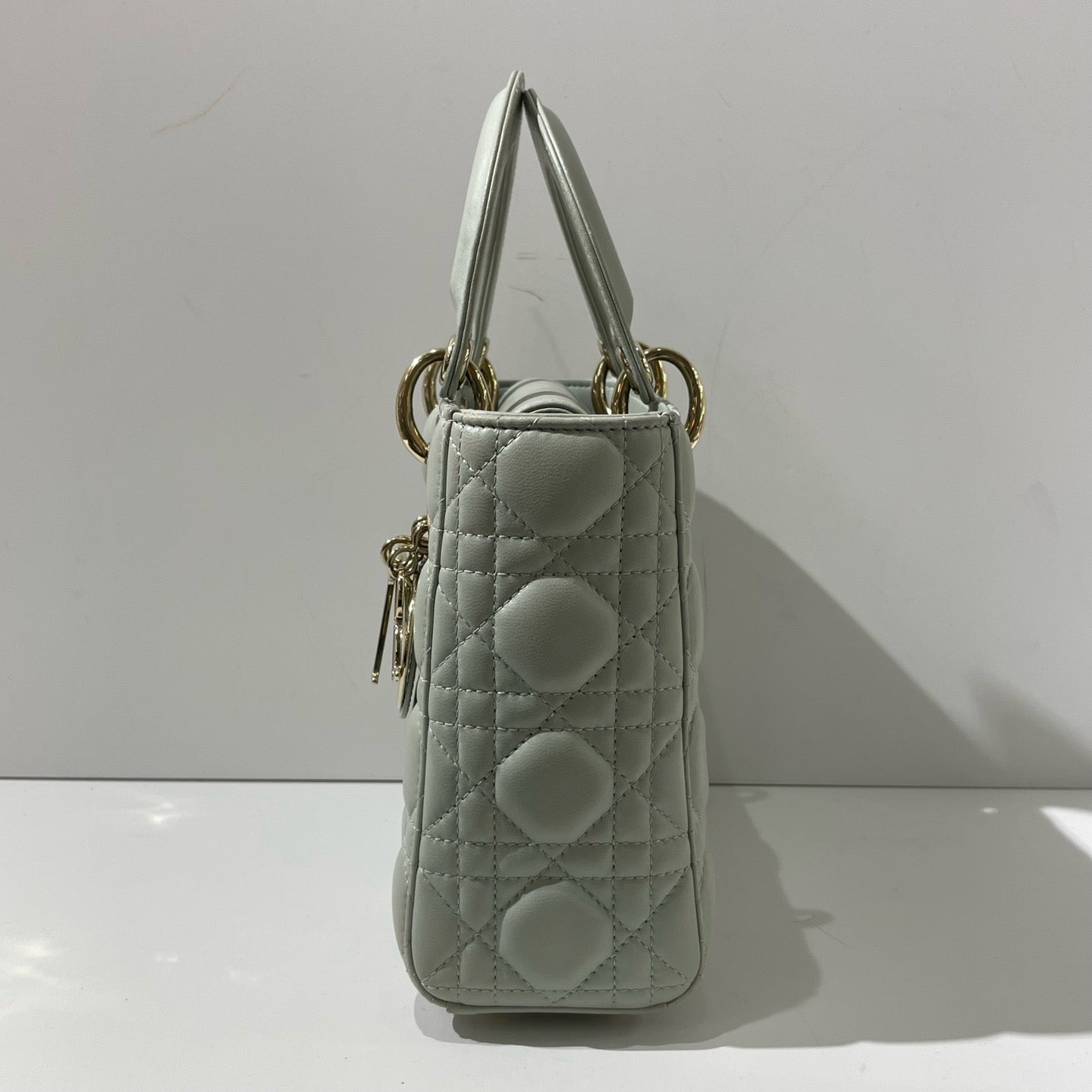 Dior - Lady Dior - Leather - Green - (mini)