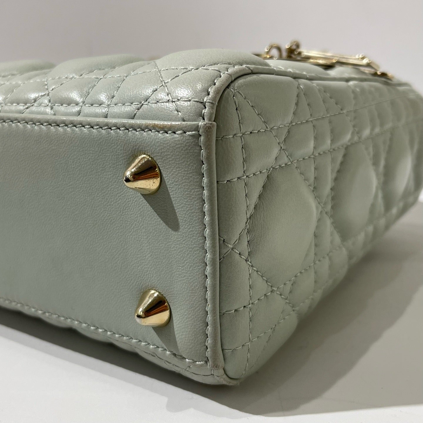 Dior - Lady Dior - Leather - Green - (mini)