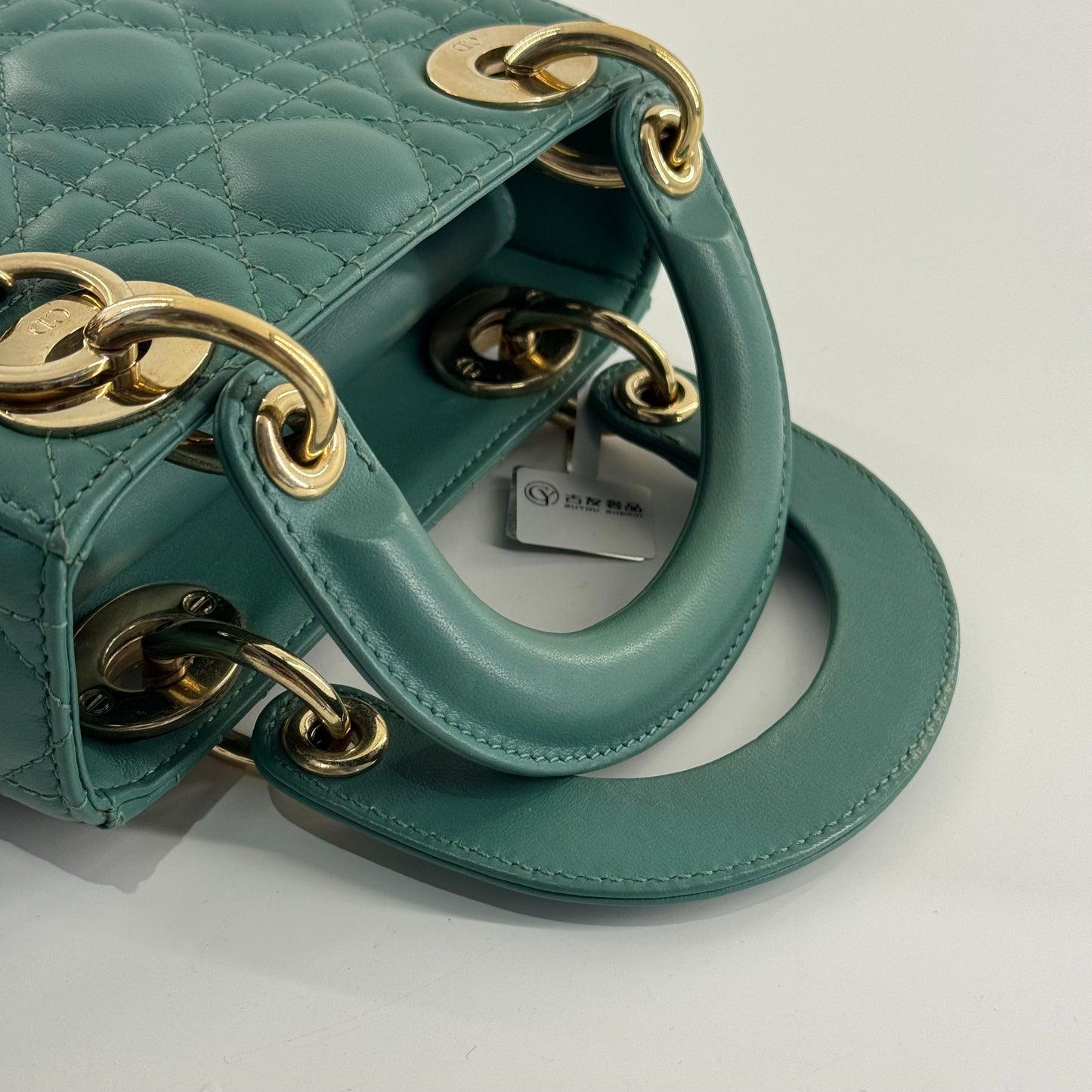Dior - Lady Dior - Leather - Green - (mini)