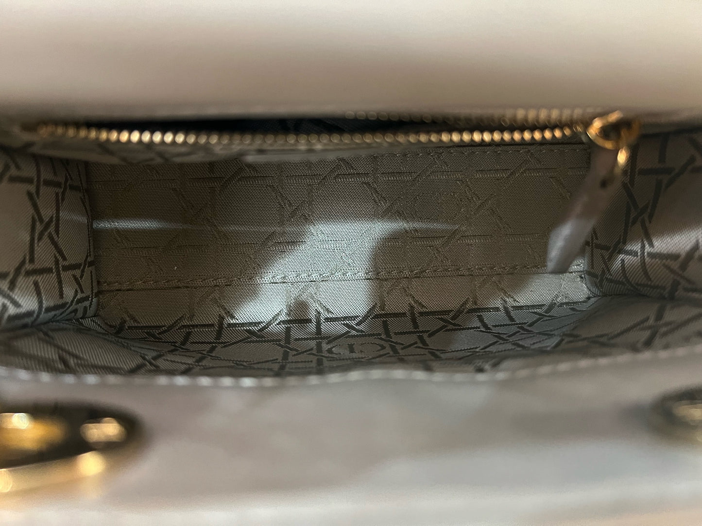 Dior - Lady Dior - Leather - Grey - (mini)