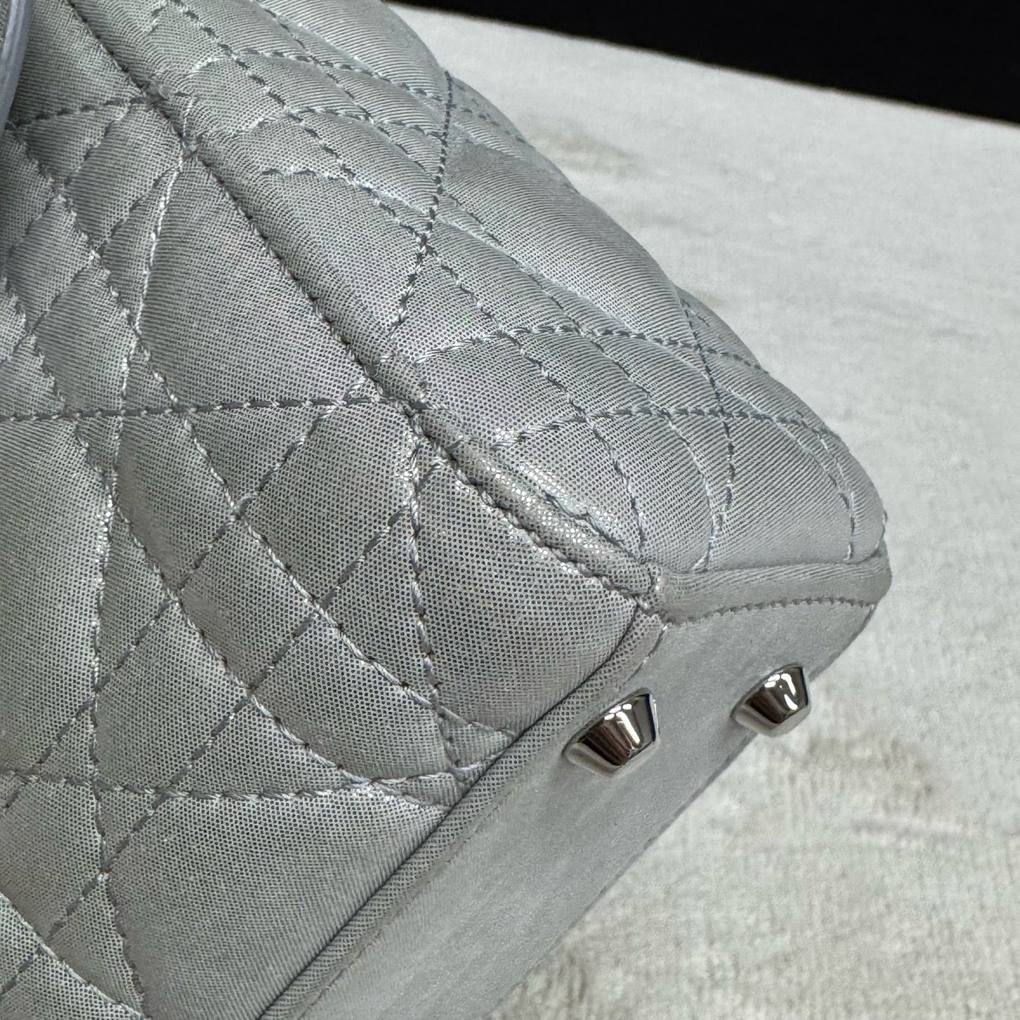 Dior - Lady Dior - Leather - Grey - (Mini)