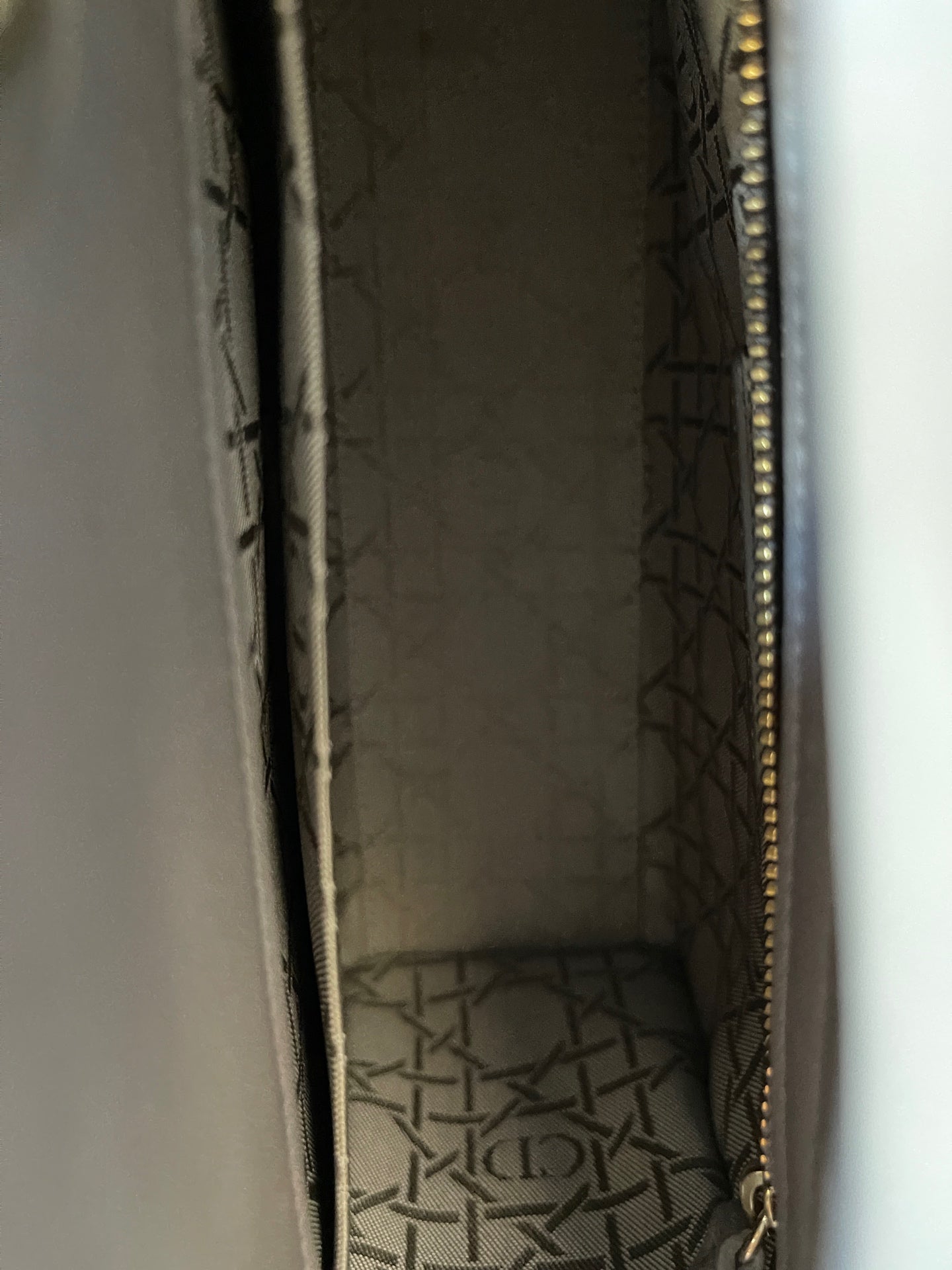 Dior - Lady Dior - Leather - Grey - (small)