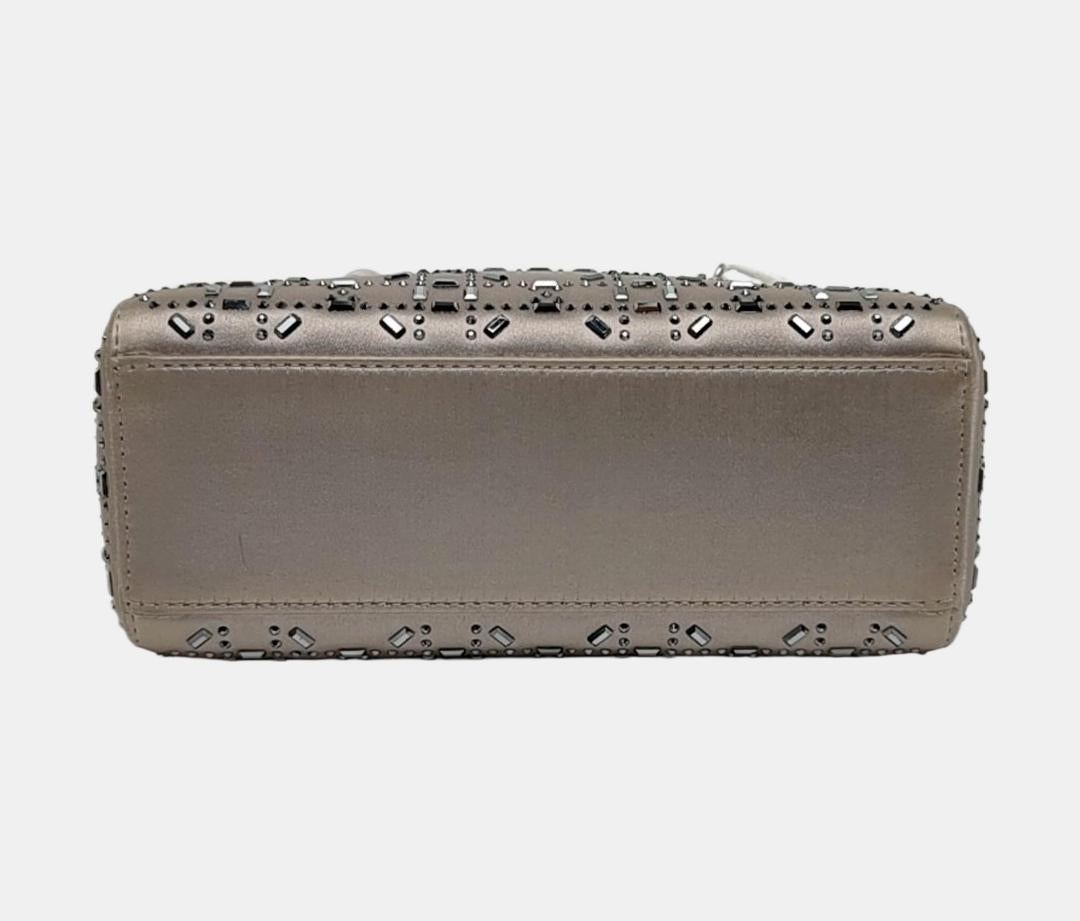 Dior - Lady Dior - Leather - Grey - (small)