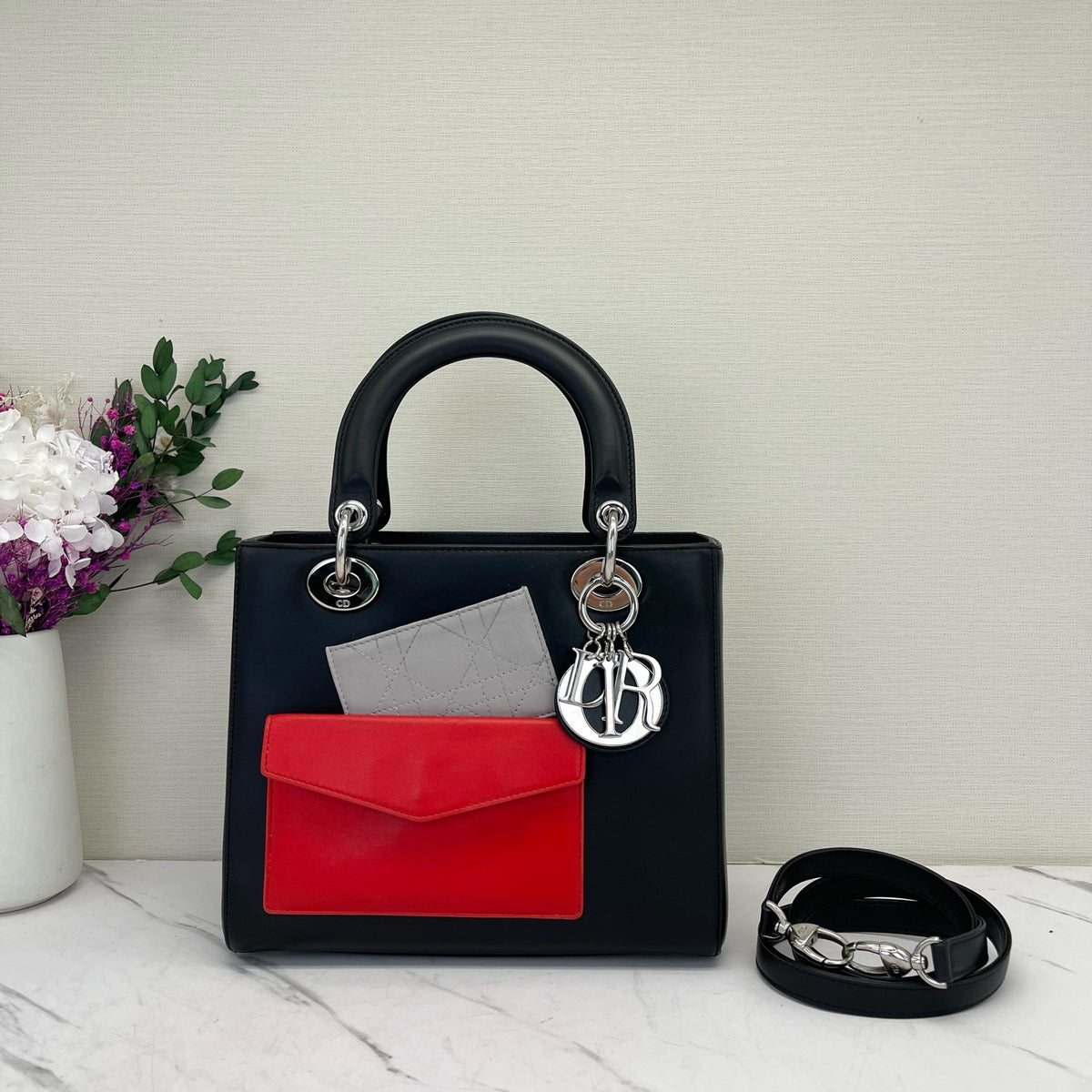 Dior - Lady Dior - Leather - Multicolour