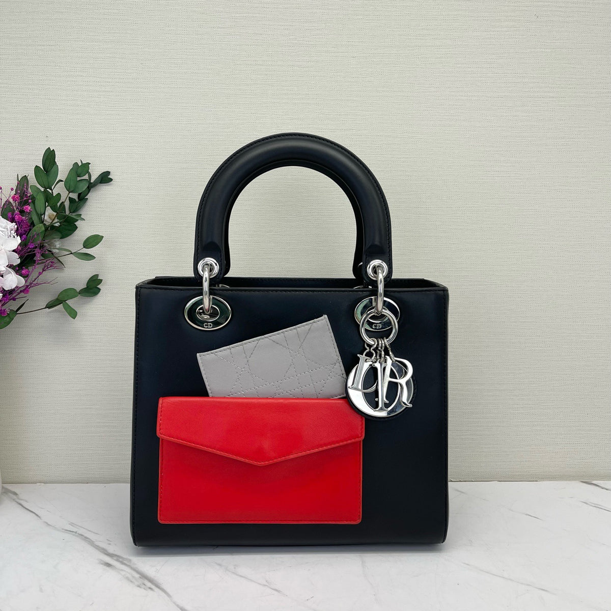 Dior - Lady Dior - Leather - Multicolour