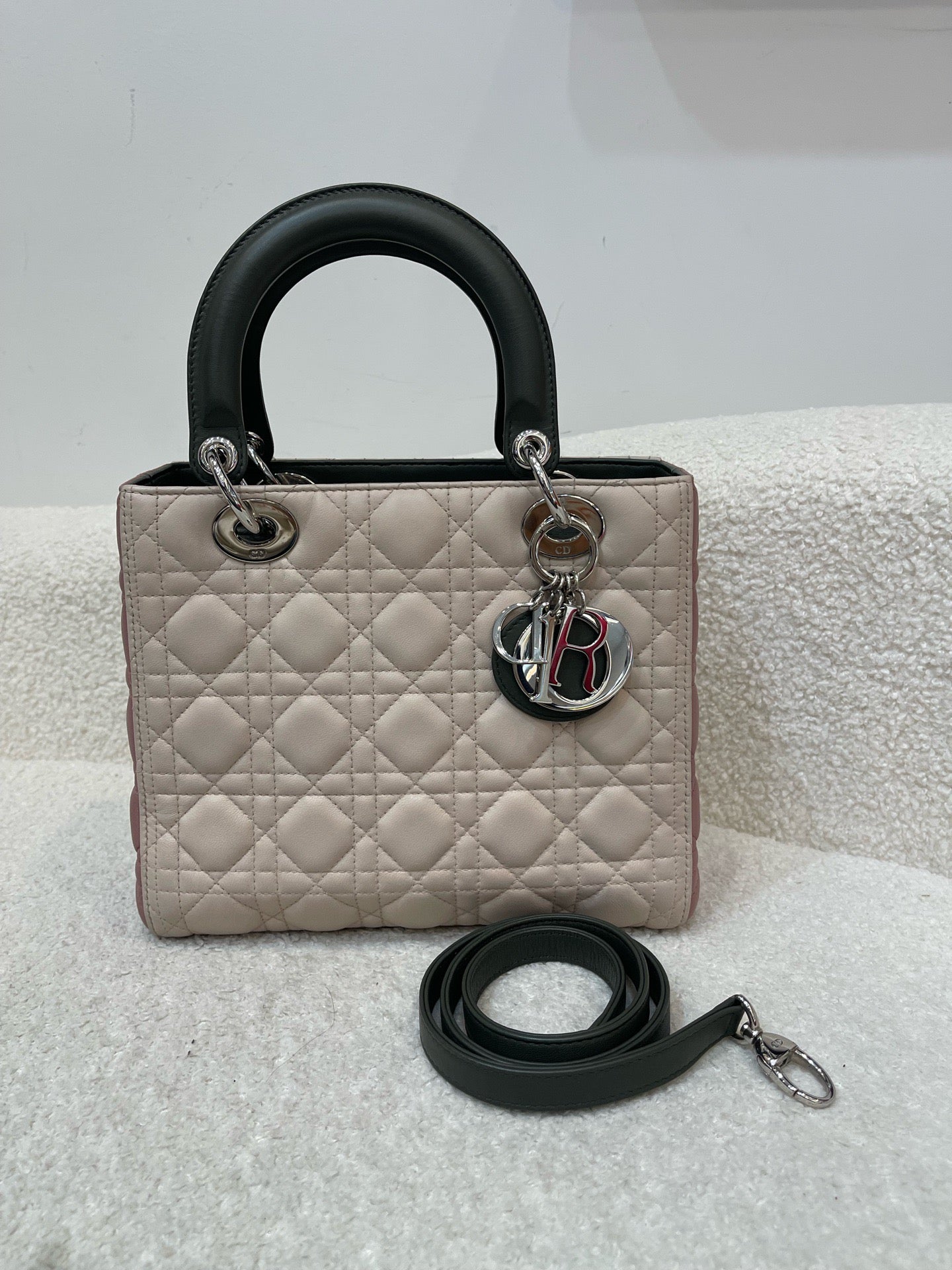 Dior - Lady Dior - Leather - Multicolour - (medium)