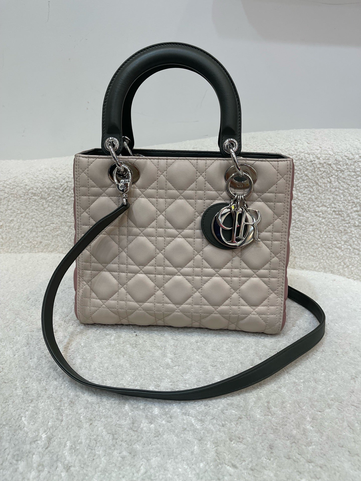 Dior - Lady Dior - Leather - Multicolour - (medium)