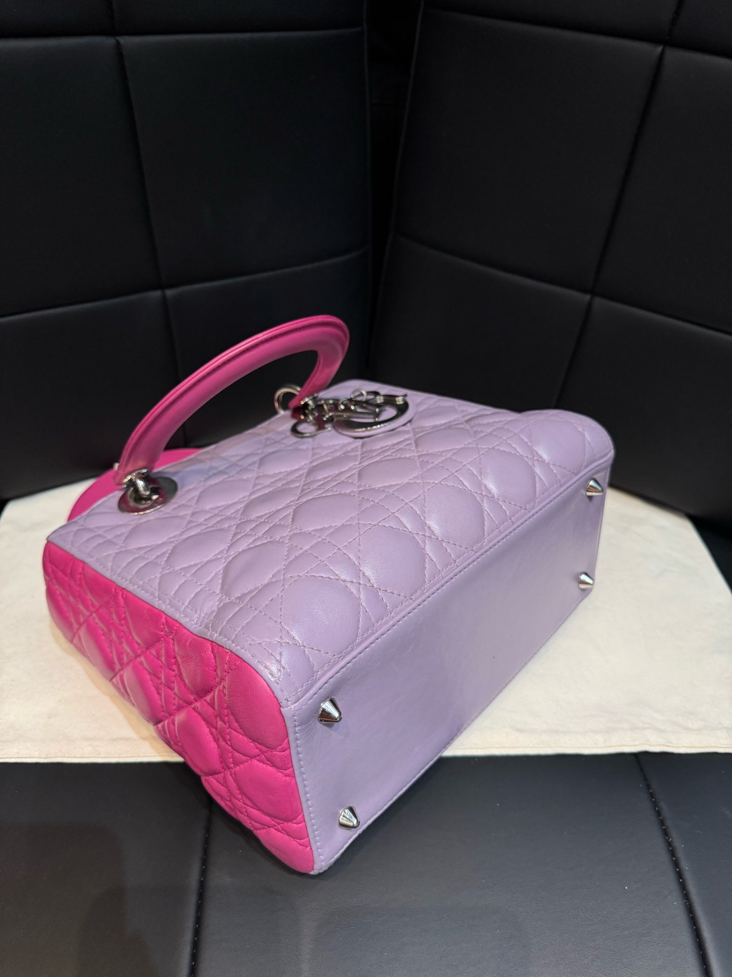 Dior - Lady Dior - Leather - Multicolour - (medium)