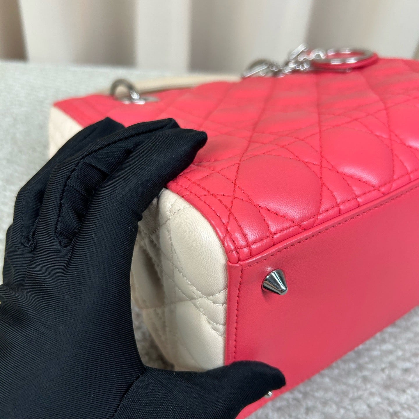 Dior - Lady Dior - Leather - Multicolour - (medium)