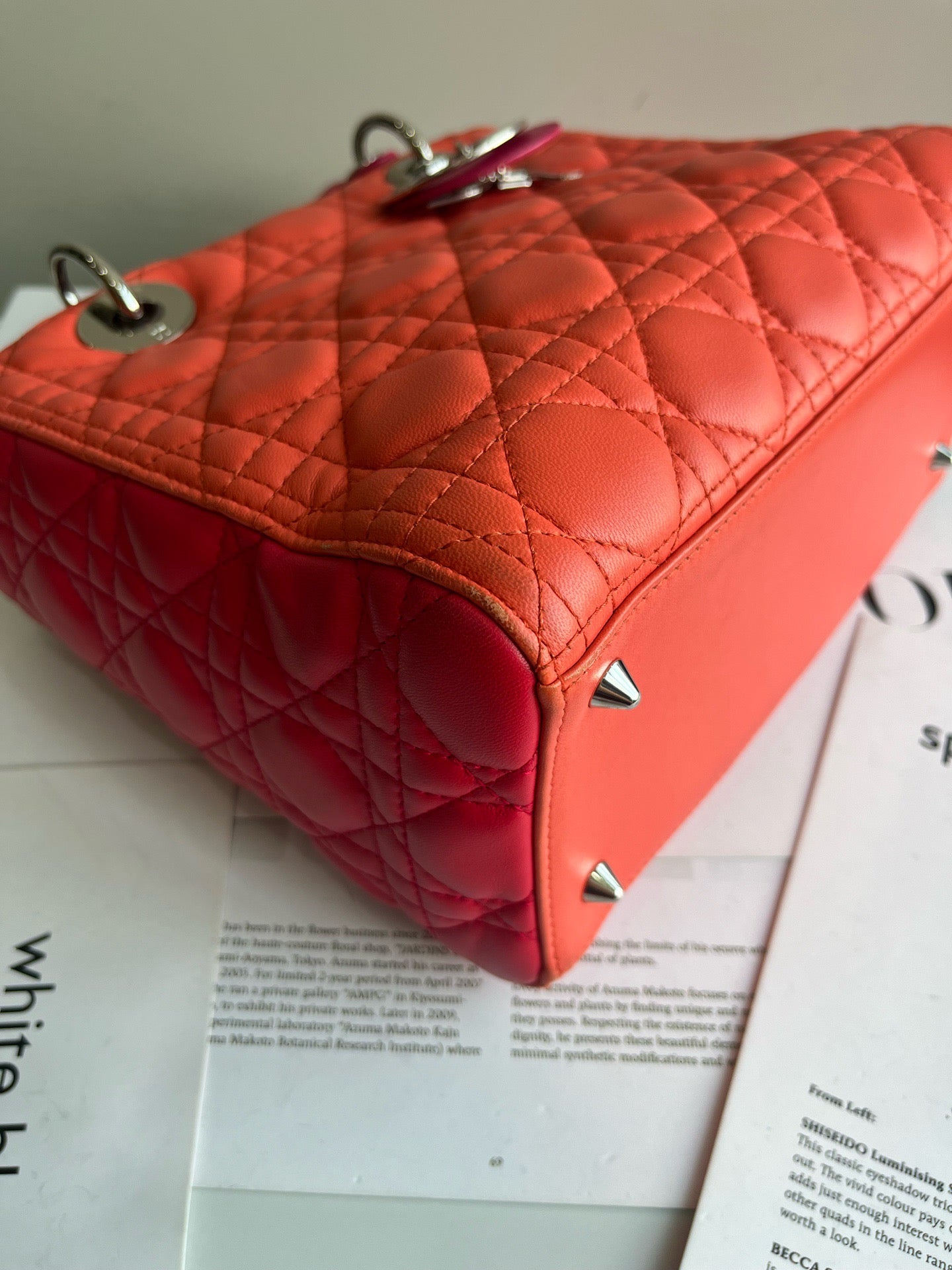 Dior - Lady Dior - Leather - Multicolour - (medium)